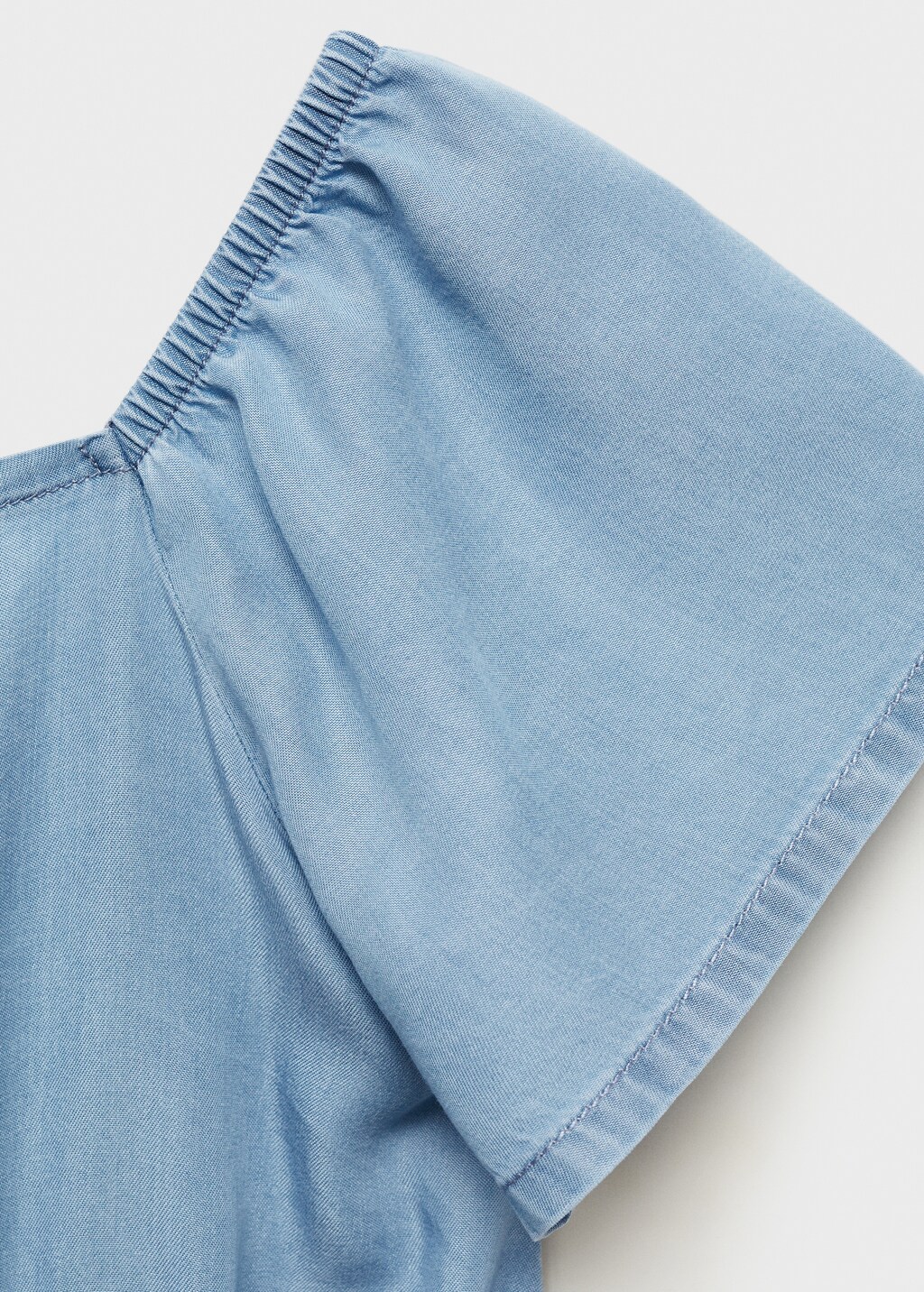 Ruched long jumpsuit