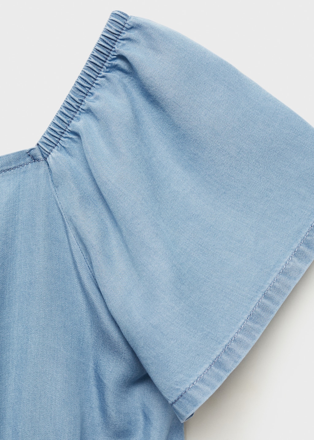 Ruched long jumpsuit