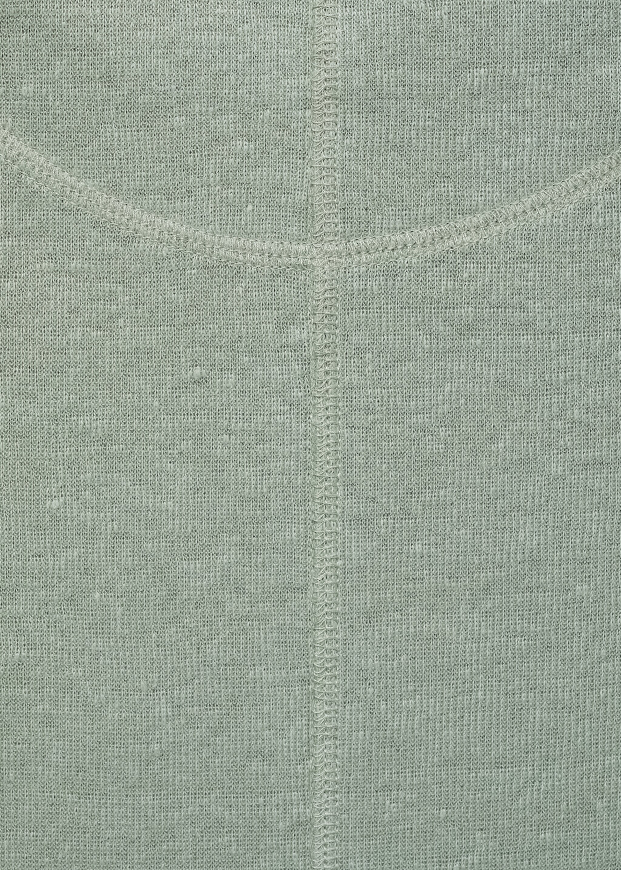 Figurnära t-shirt i linne - Detaljer om artikeln 0