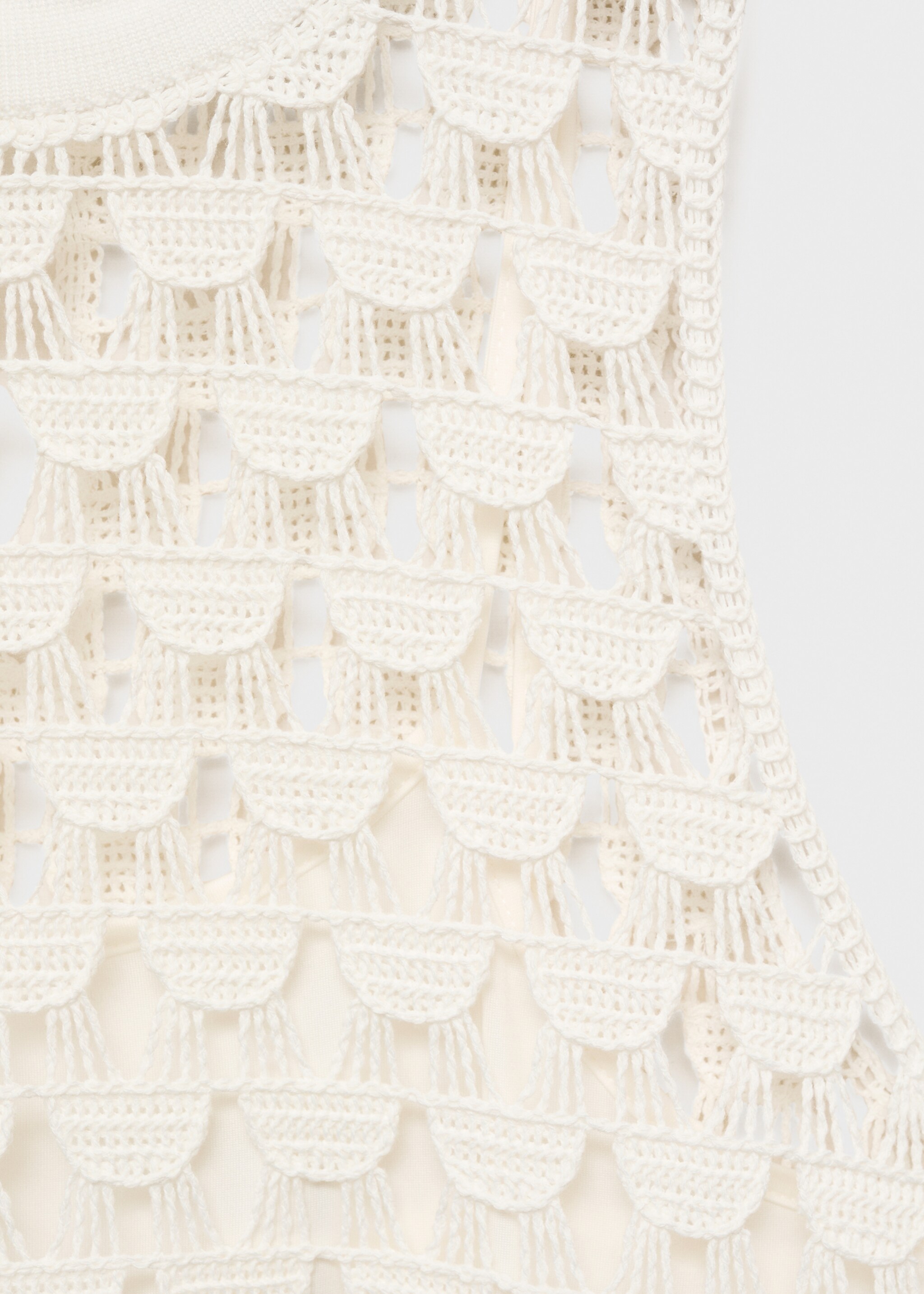 Crochet A-line dress - Details of the article 8