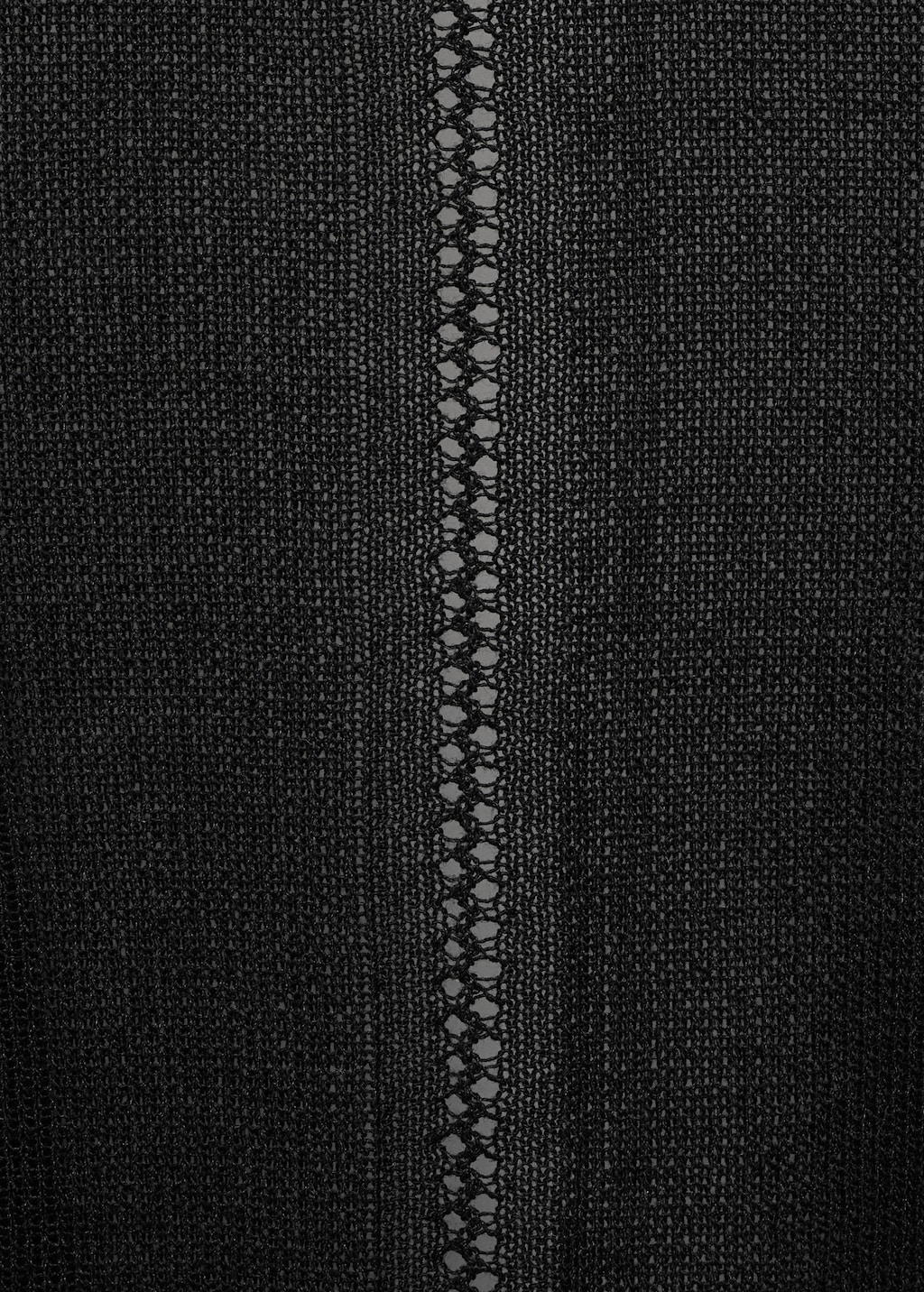 Knitted cropped cardigan