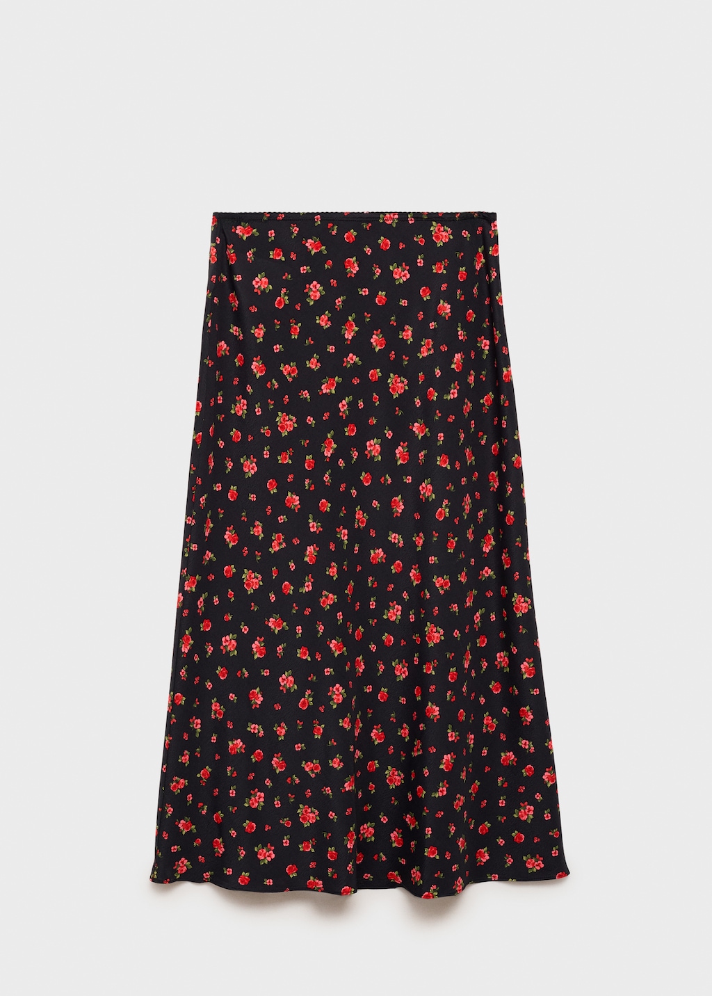 Long floral flared skirt - Women | MANGO United Kingdom Long floral flared skirt - Women | MANGO United Kingdom