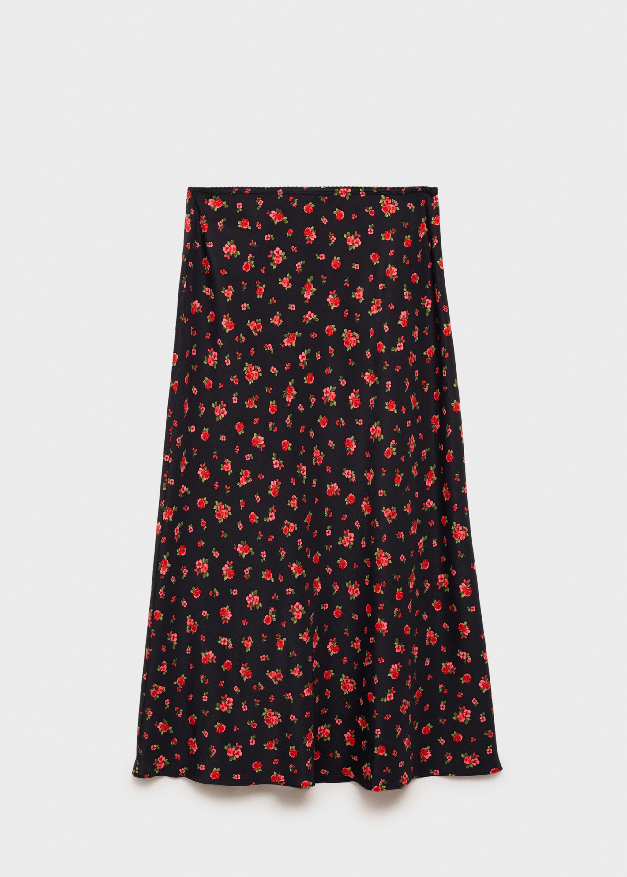 Long floral flared skirt - Article without model