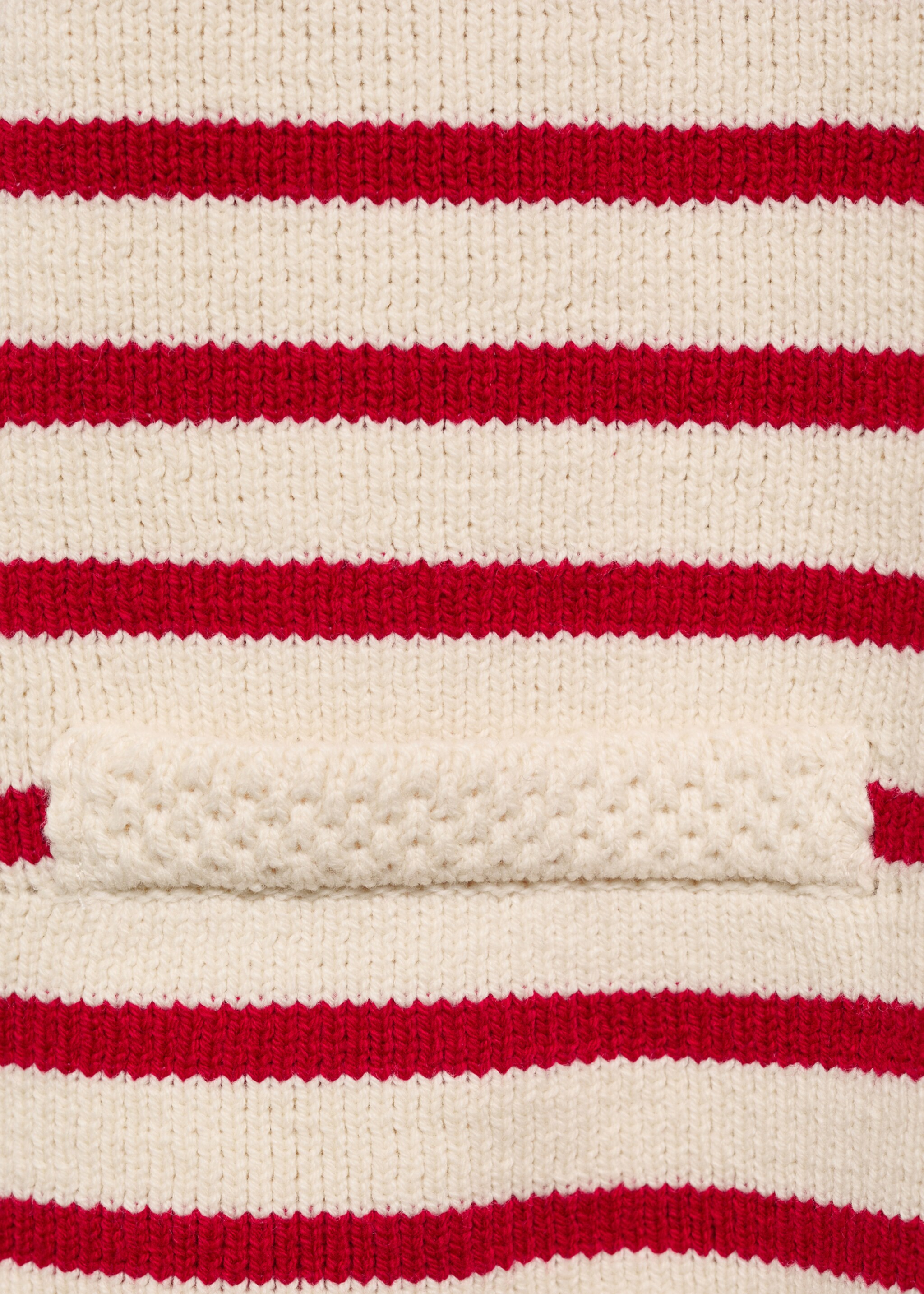 Cardigan de malha às riscas - Pormenor do artigo 8