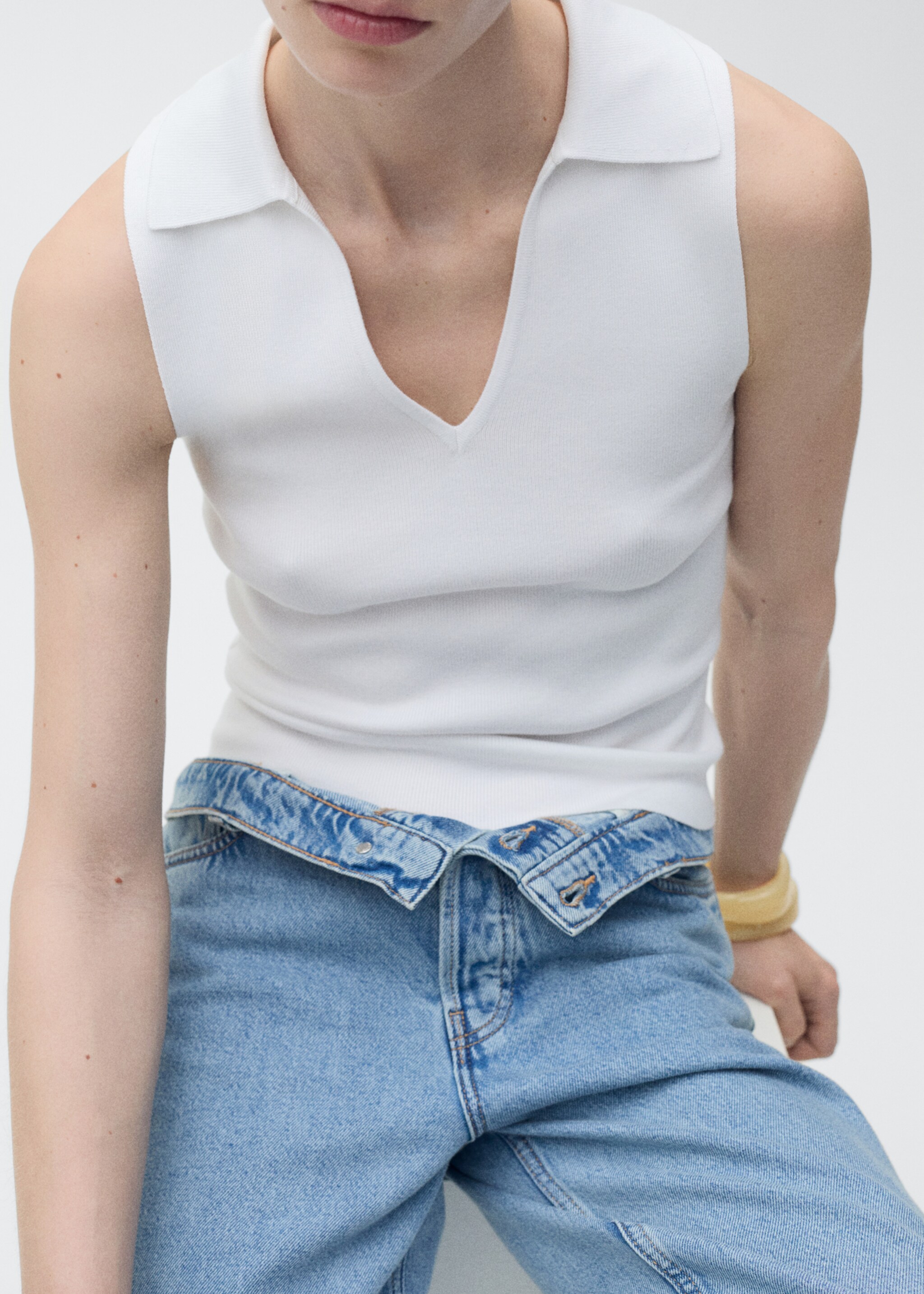 Top punto cuello polo - Detalle del artículo 6