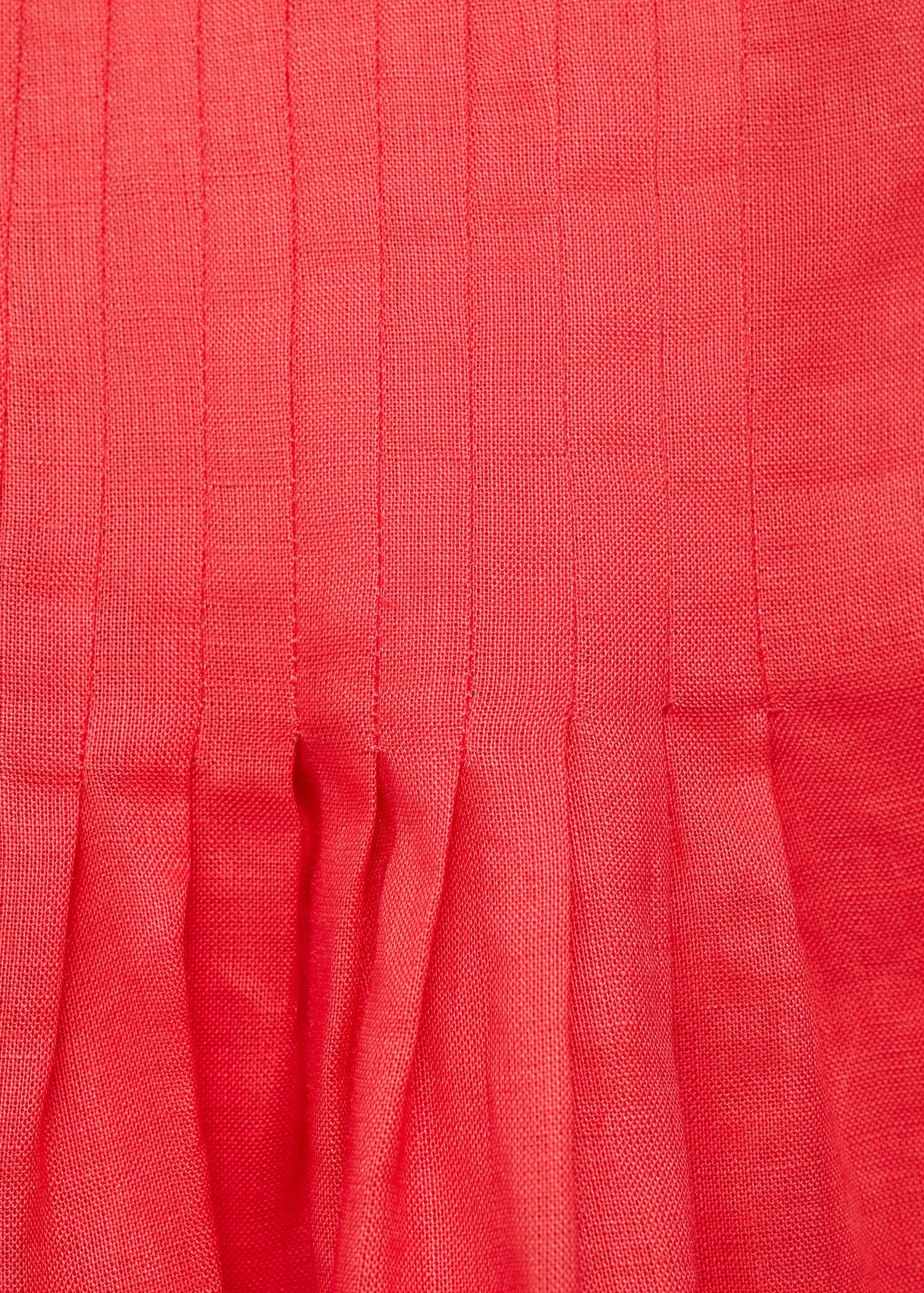 Ramie pleated skirt - Details of the article 8