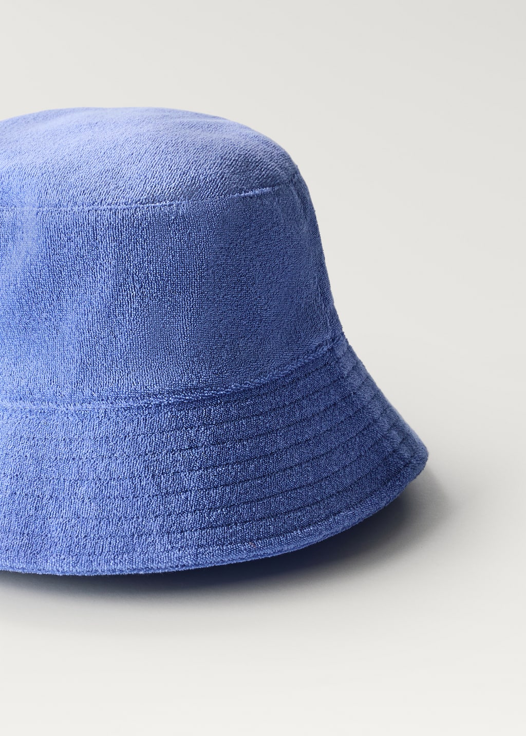 Towel-effect bucket hat