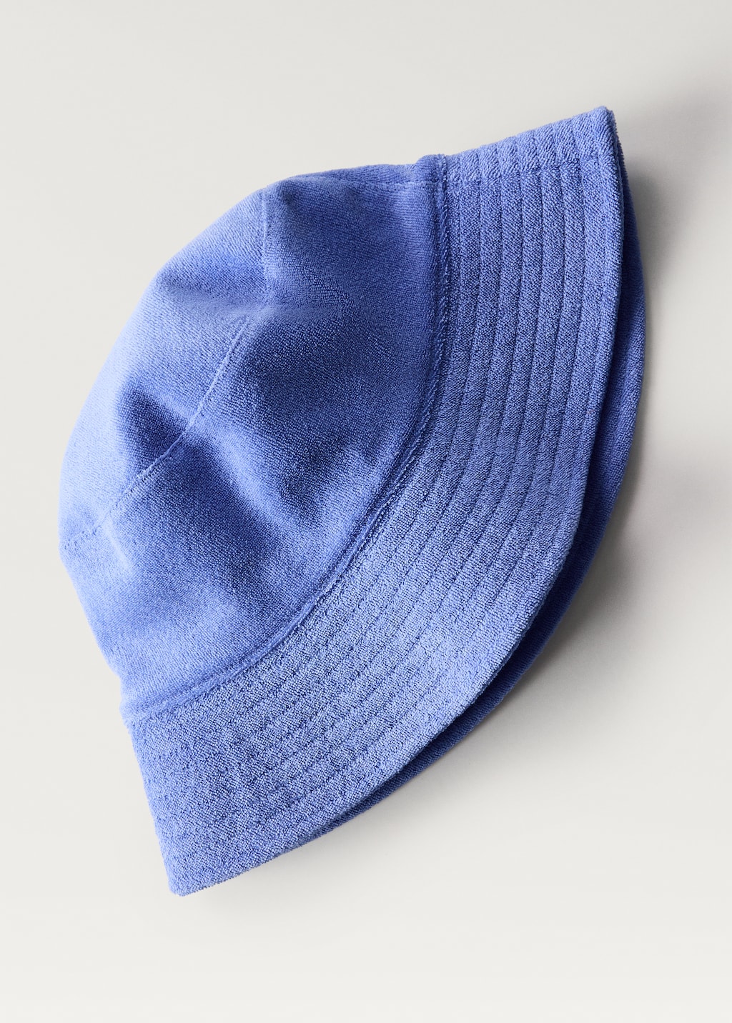 Towel-effect bucket hat