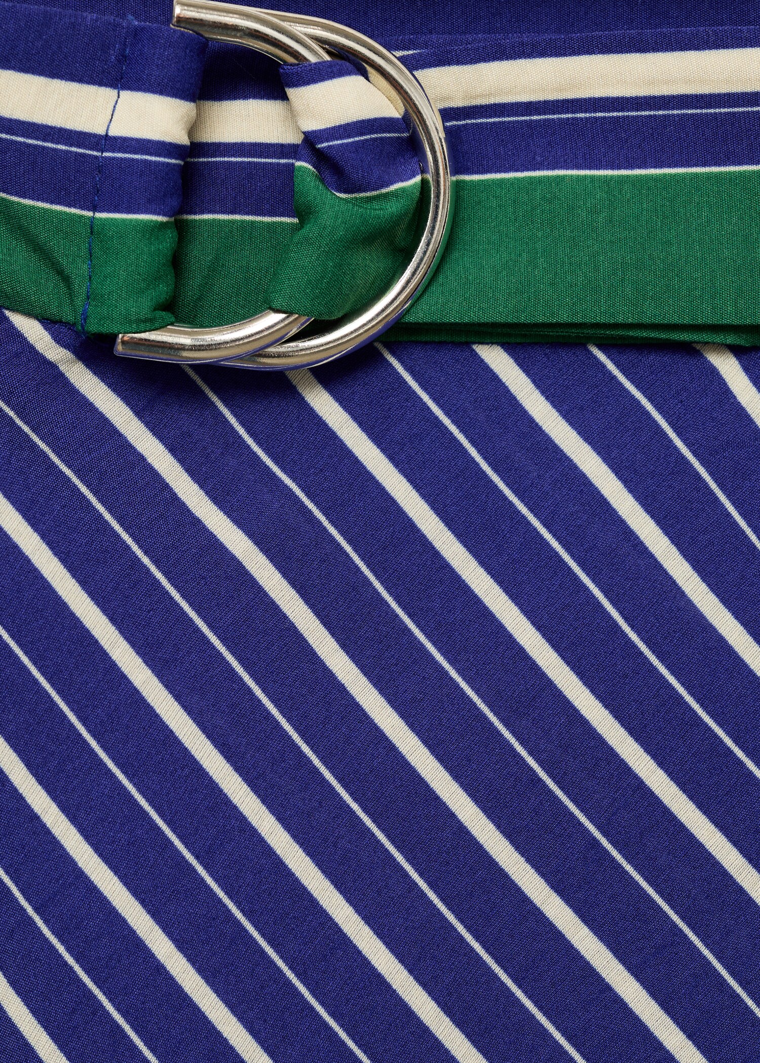 Jupe midi rayures ceinture - Détail de l'article 8