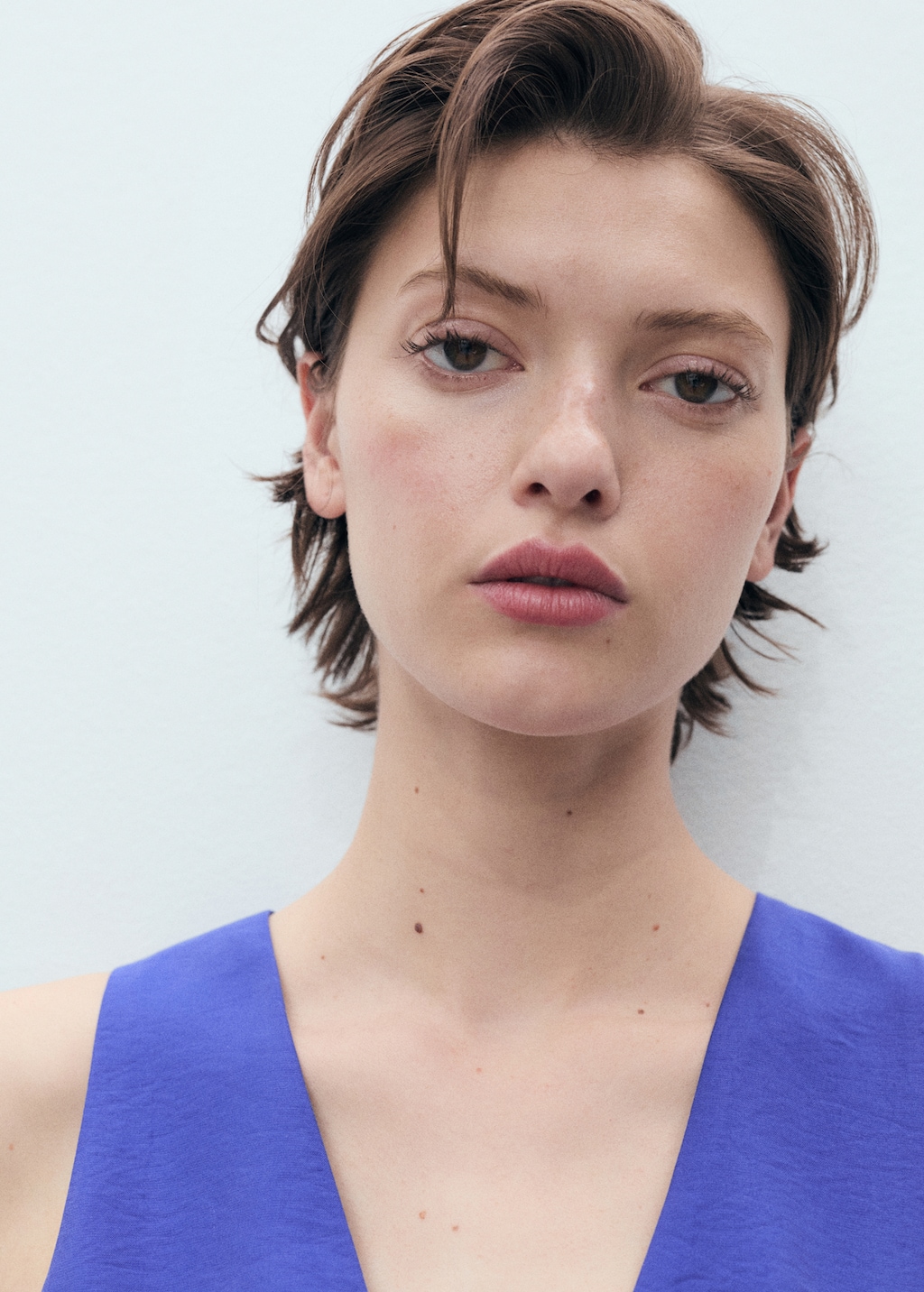 Modal V-neck top - image 4