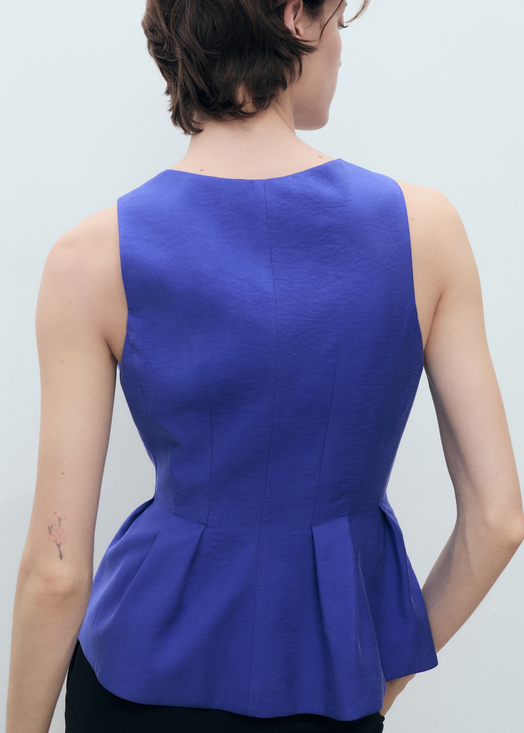 Modal V-neck top - image 3