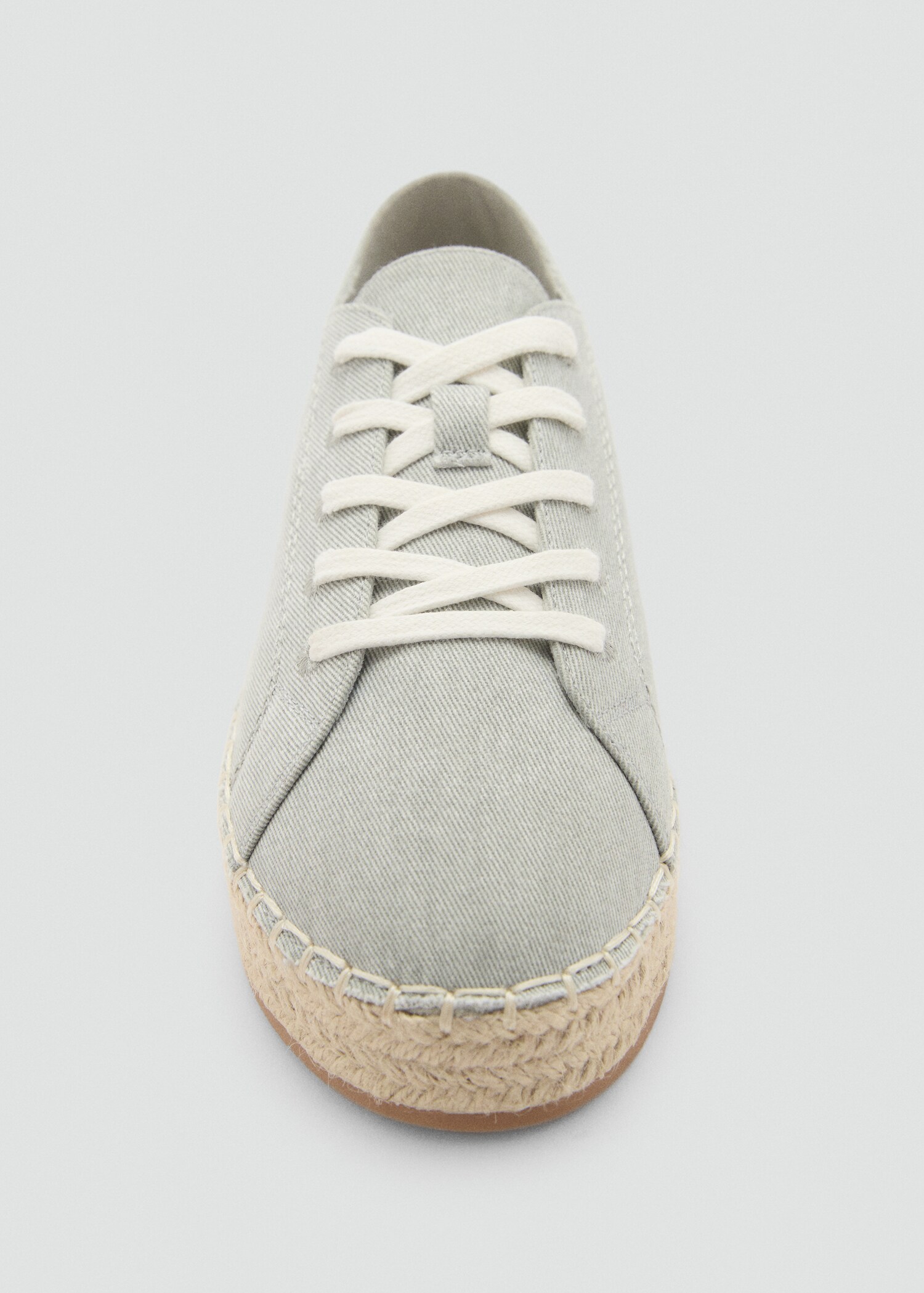 Katoenen espadrilles met veters - Detail van het artikel 2