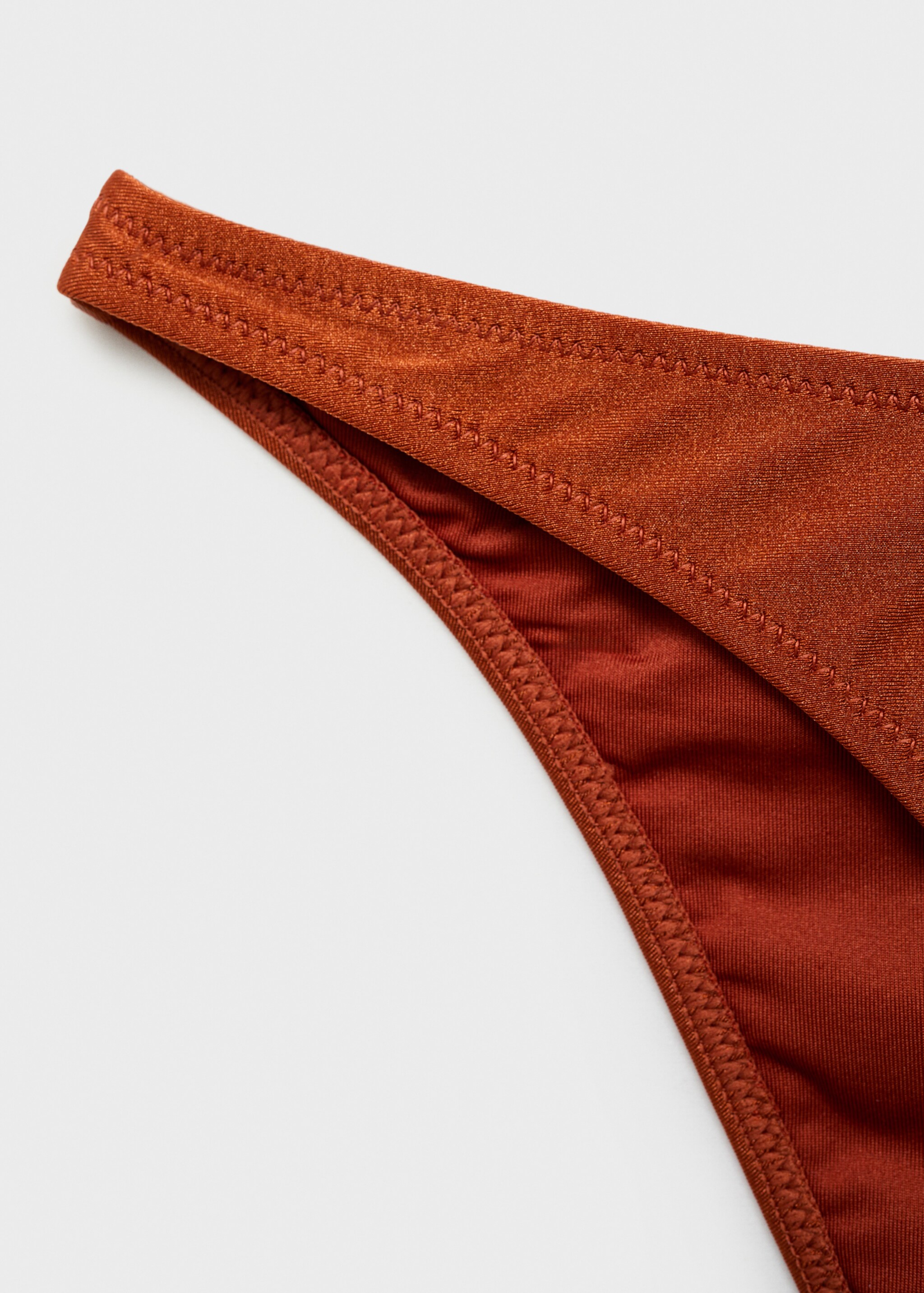 Shiny finish bikini bottom - Details of the article 8