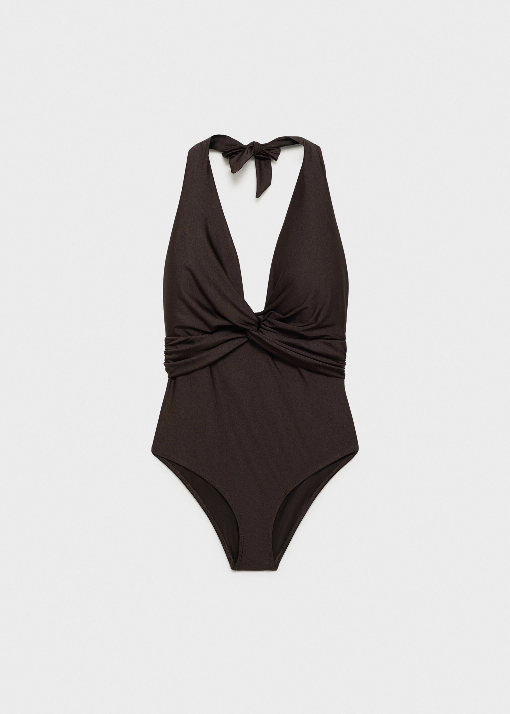 Bañador halter drapeado - Artículo sin modelo