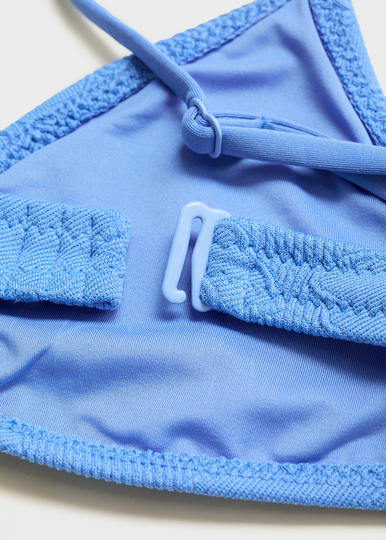 Jacquard floral bikini top - Details of the article 8