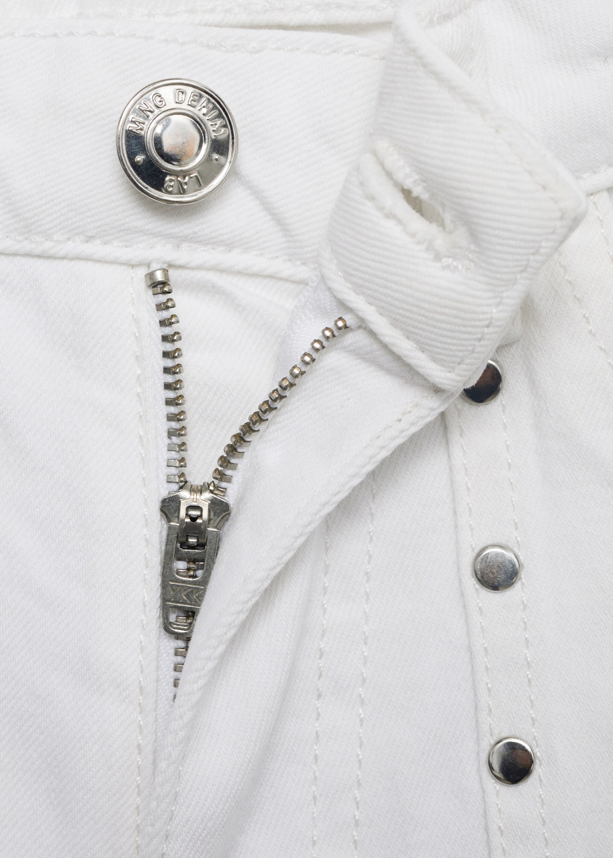 Studded denim shorts - Details of the article 0