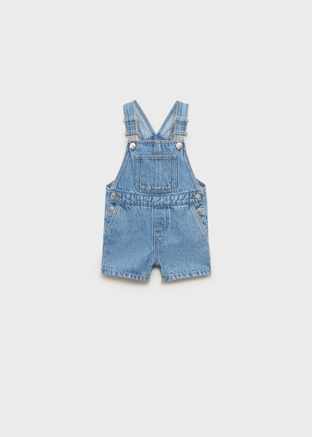 ボトムス TINY COTTONS denim dungaree Tiny Cottons Striped Denim Dungaree