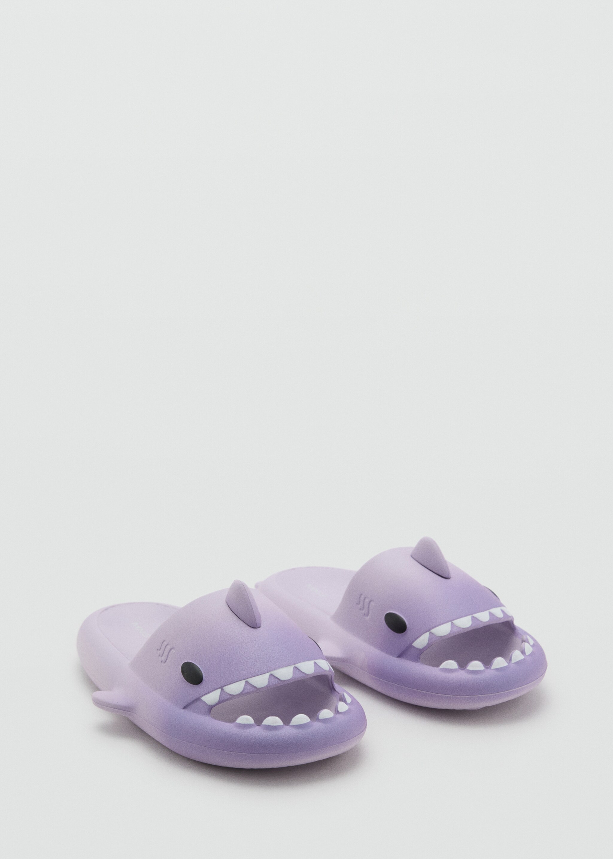 Slippers met haaiontwerp - Middenvlak