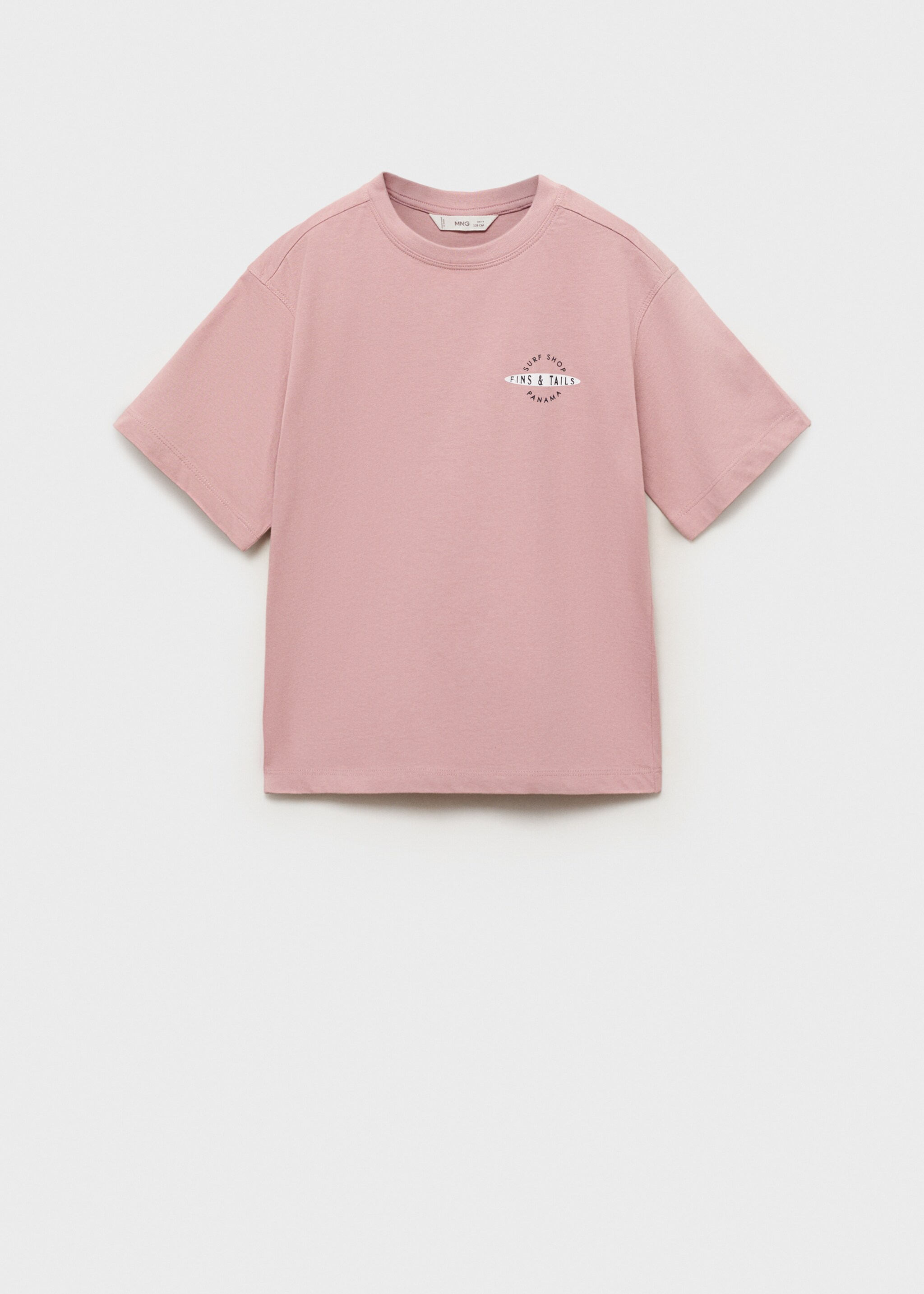 Short-sleeved t-shirt with message - Article without model