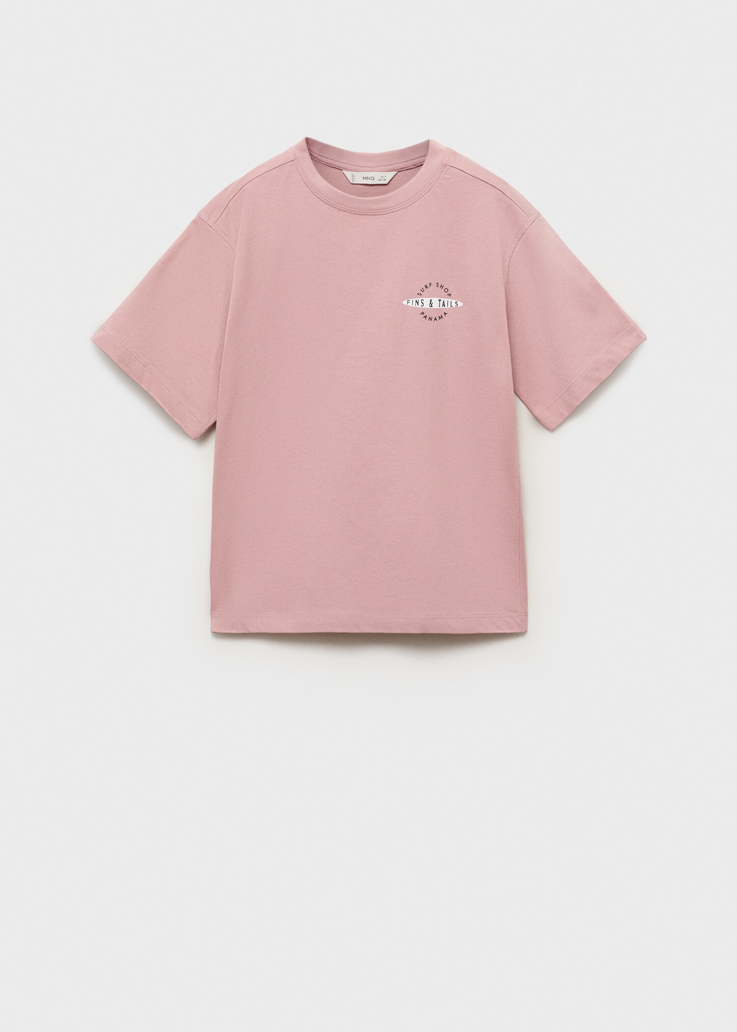 Short-sleeved t-shirt with message - Article without model