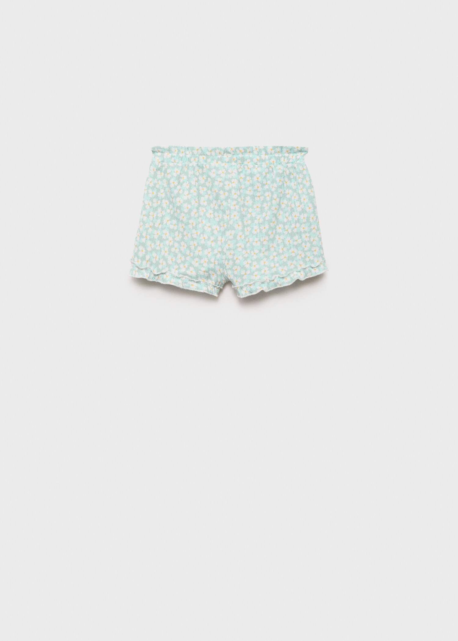 Floral-print shorts - Reverse of the article
