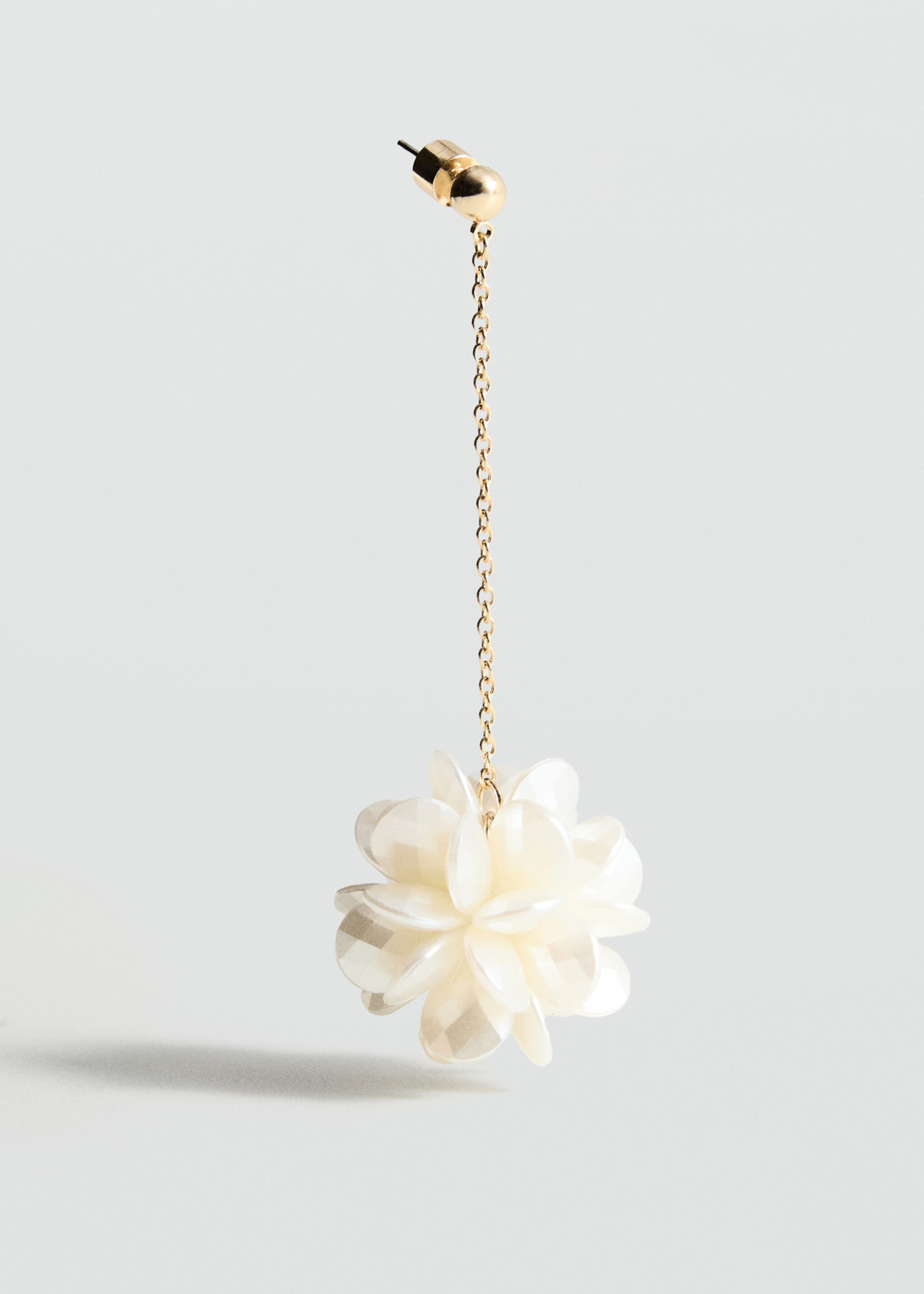 Hanging floral earrings - Medium plane