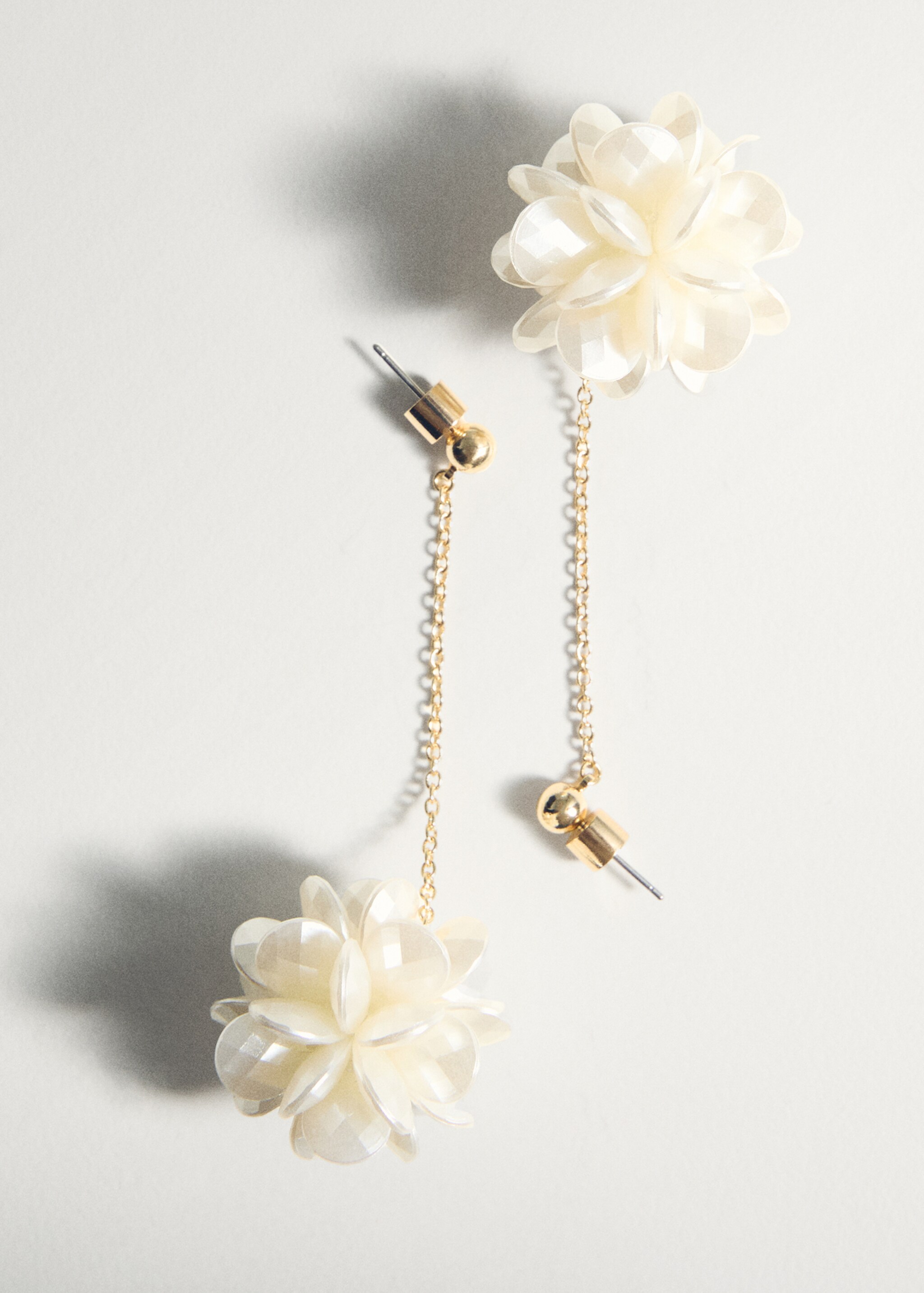 Hanging floral earrings - Details of the article 5