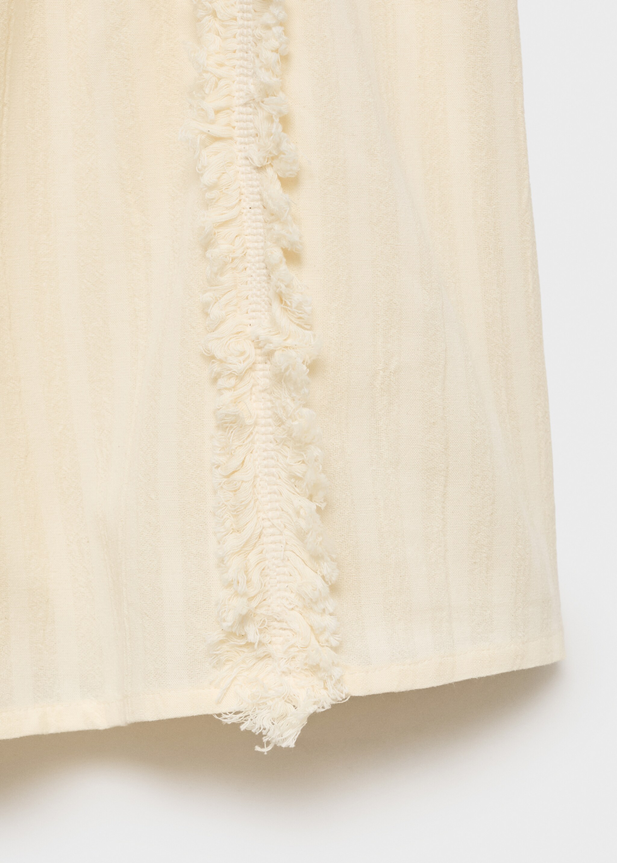 Jumpsuit with fringe detail - Details of the article 0