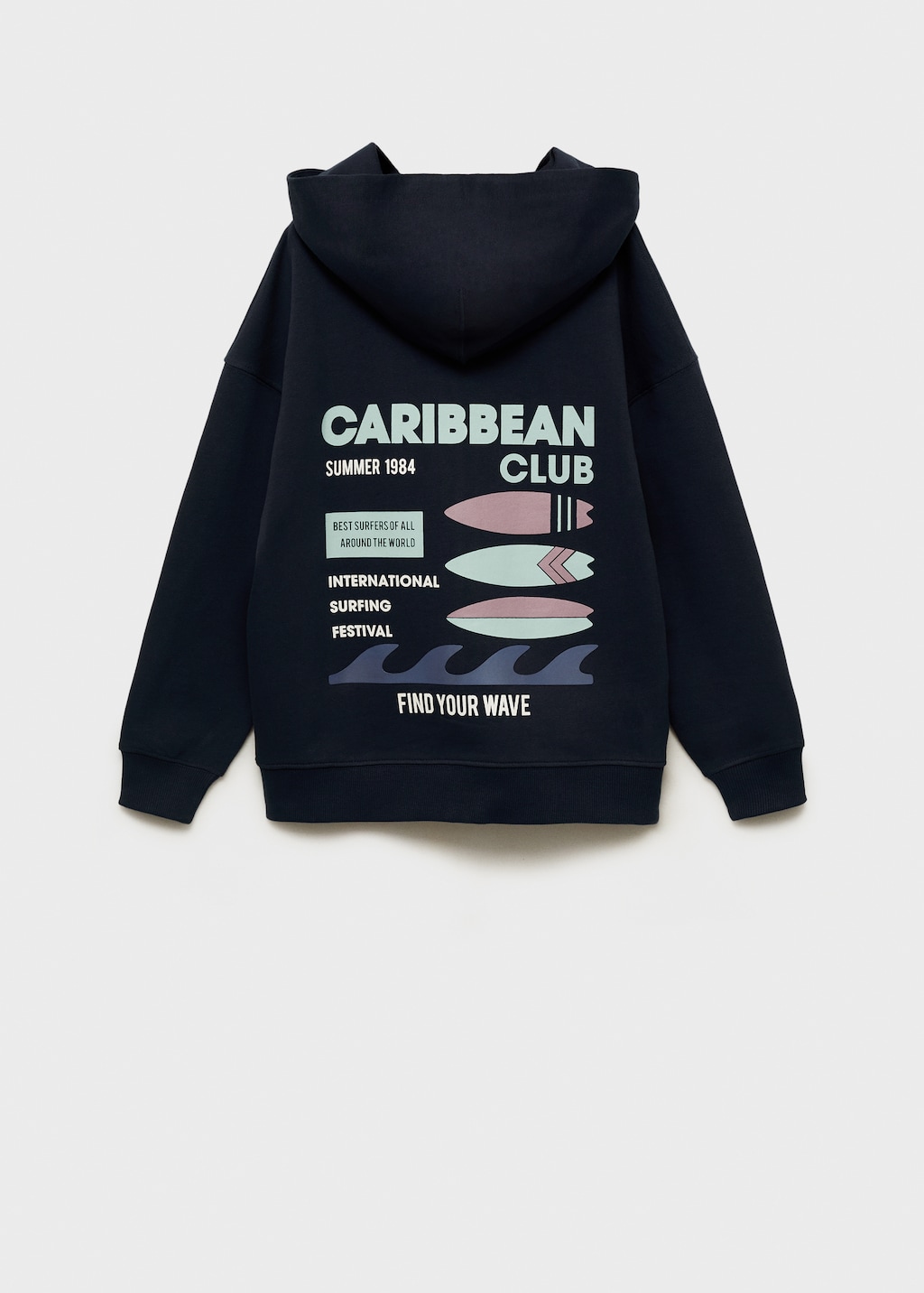 Zipped hoodie - Kids | MANGO USA Zipped hoodie - Kids | MANGO USA