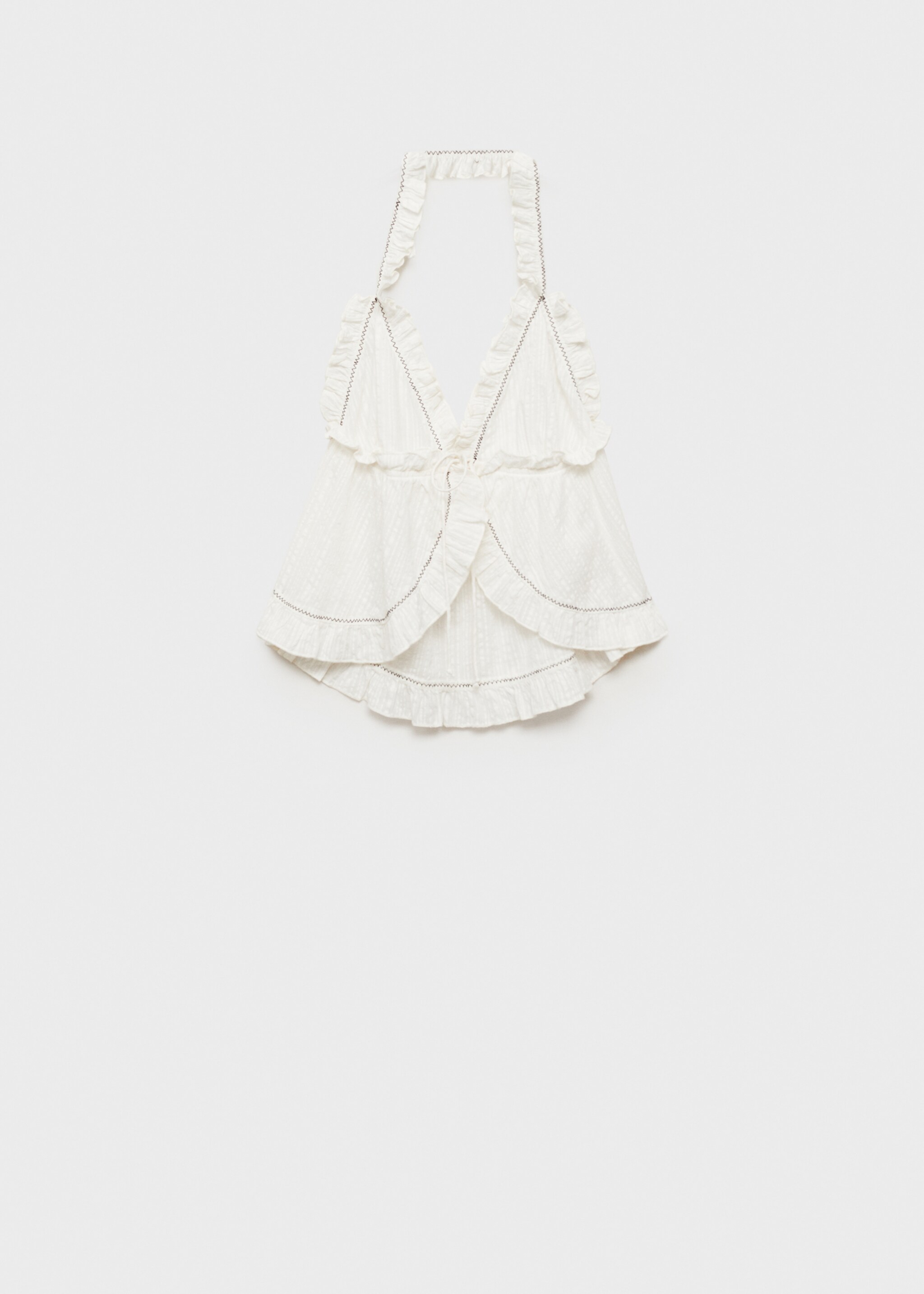 Top with bow closure - Article without model