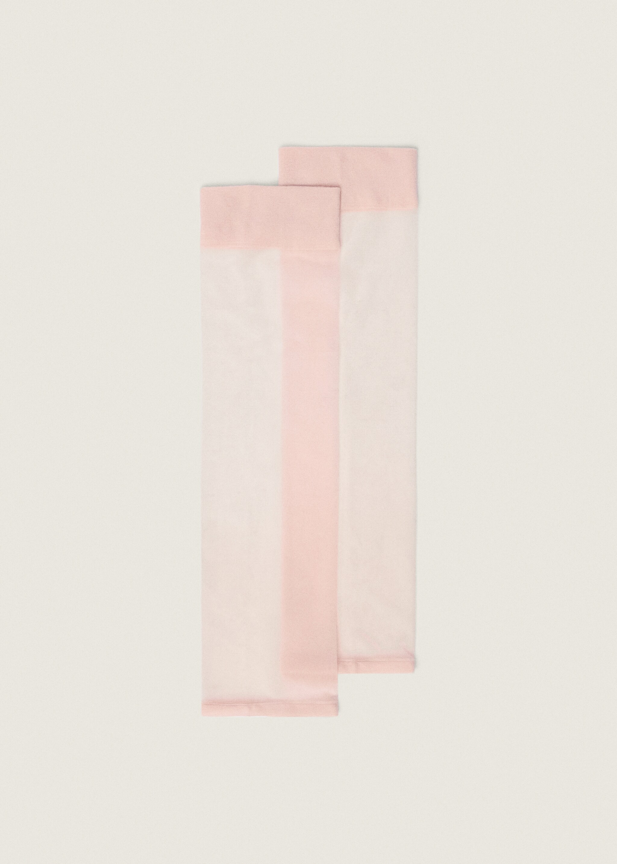 Thin veiled socks with opening - Article without model
