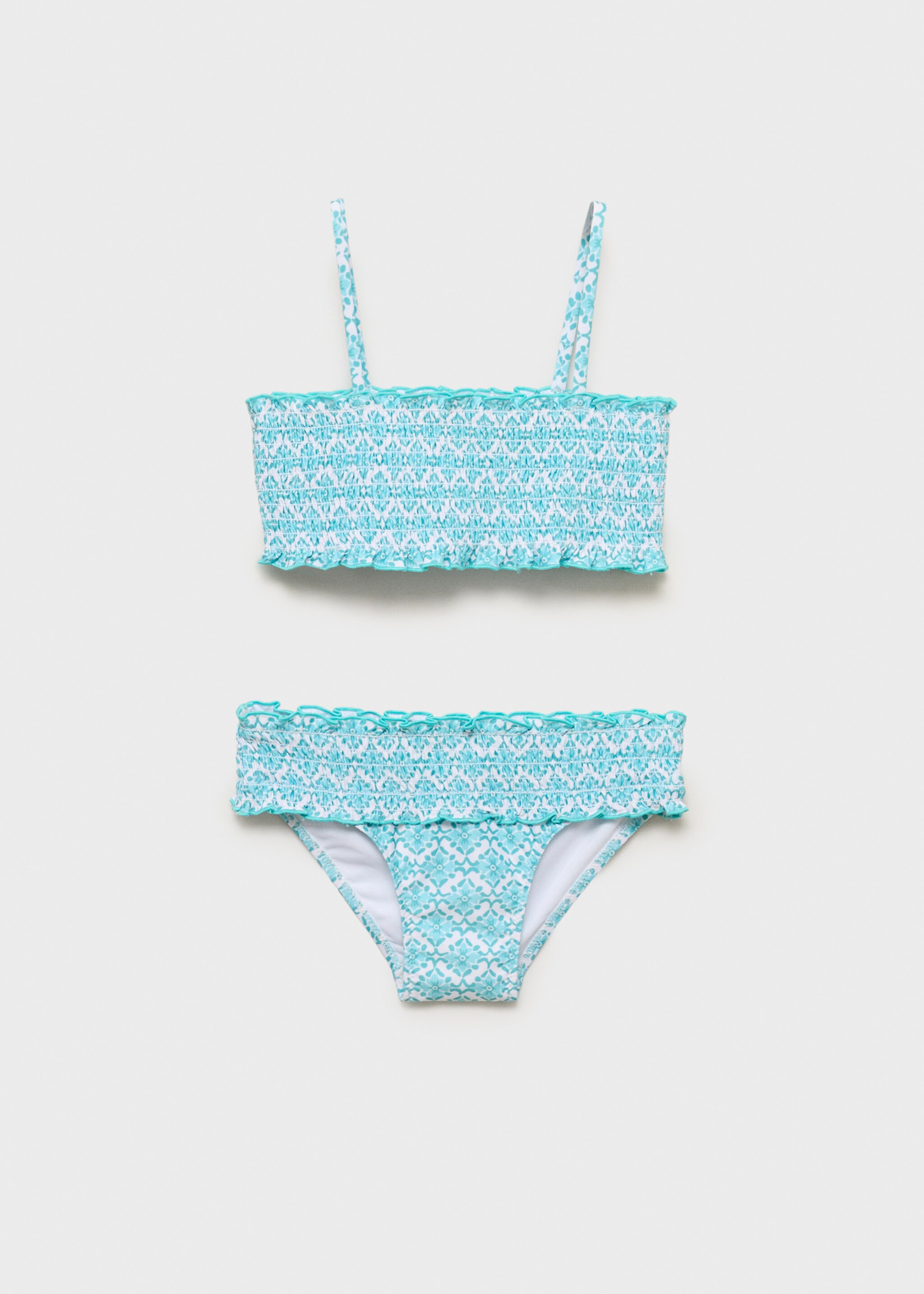 Printed bandeau bikini - Article without model