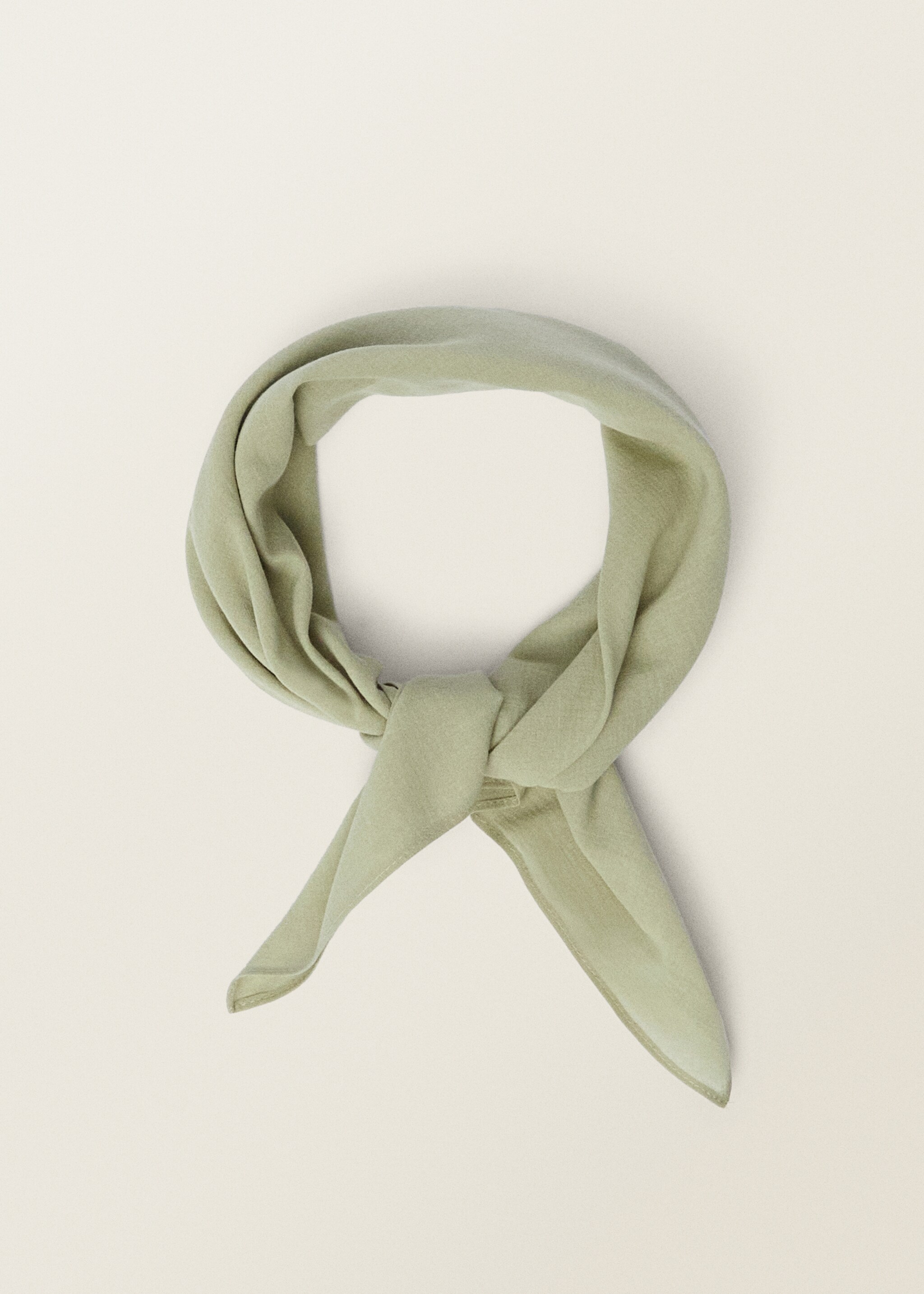 Plain cotton handkerchief - Details of the article 1