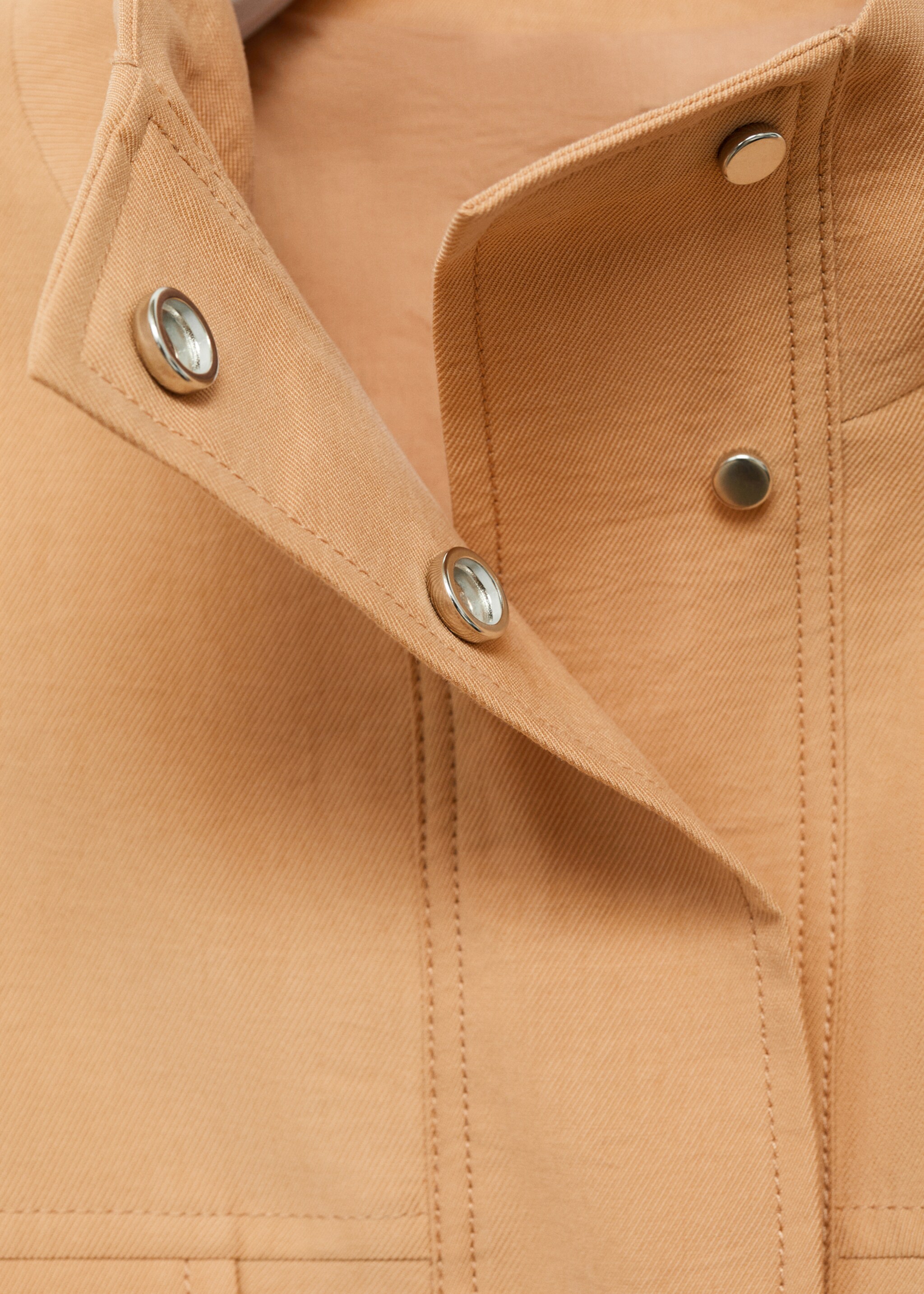 Veste lyocell oversize poches - Détail de l'article 8