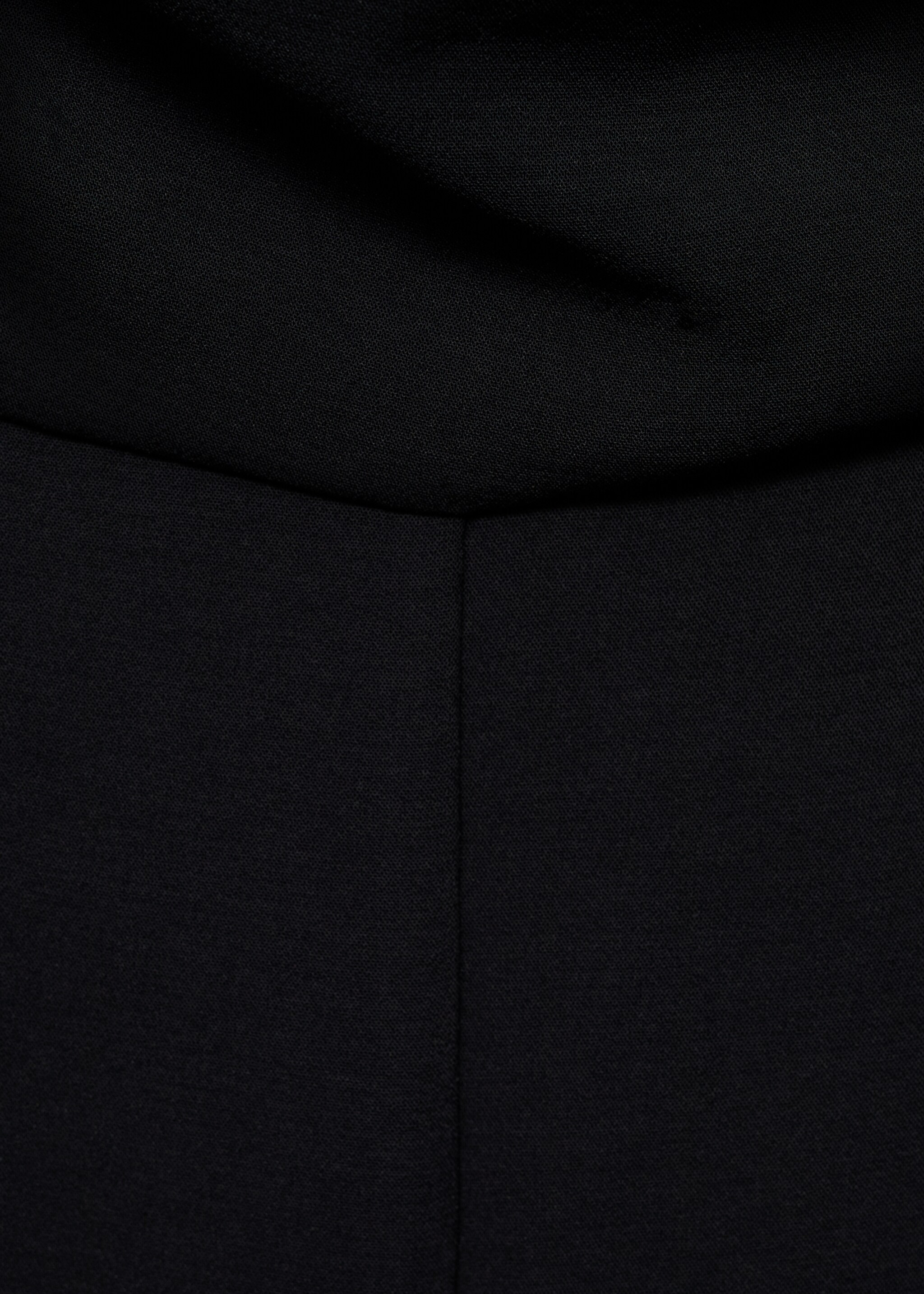 Asymmetrical jumpsuit with draped detail - Details of the article 0