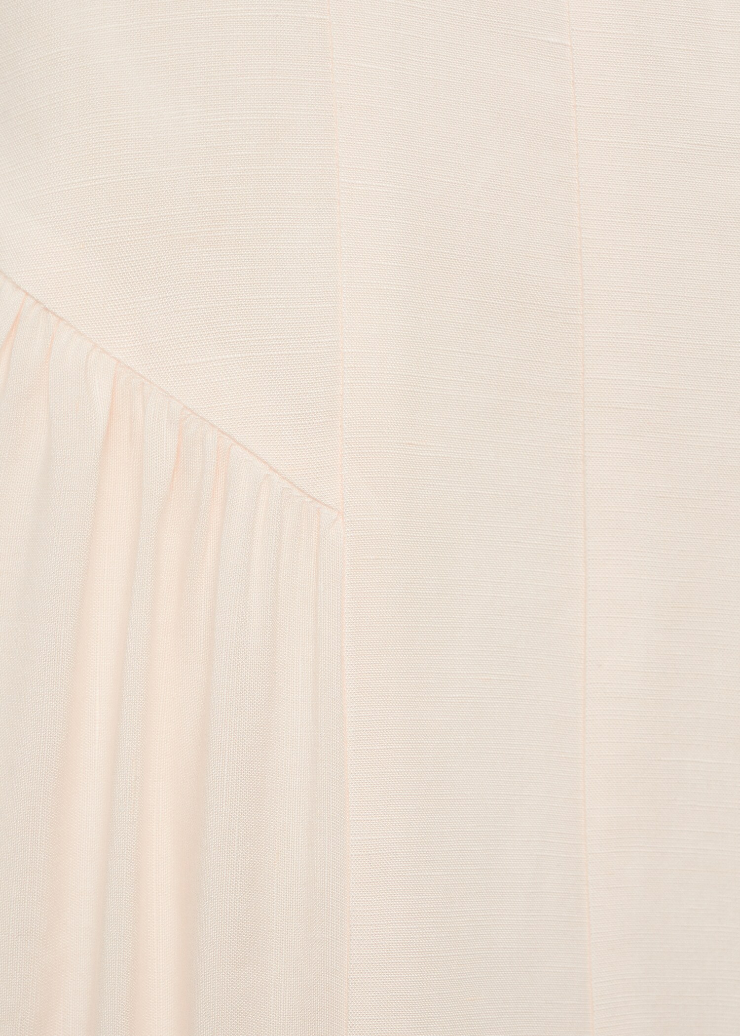 Halter-neck linen dress - Details of the article 0