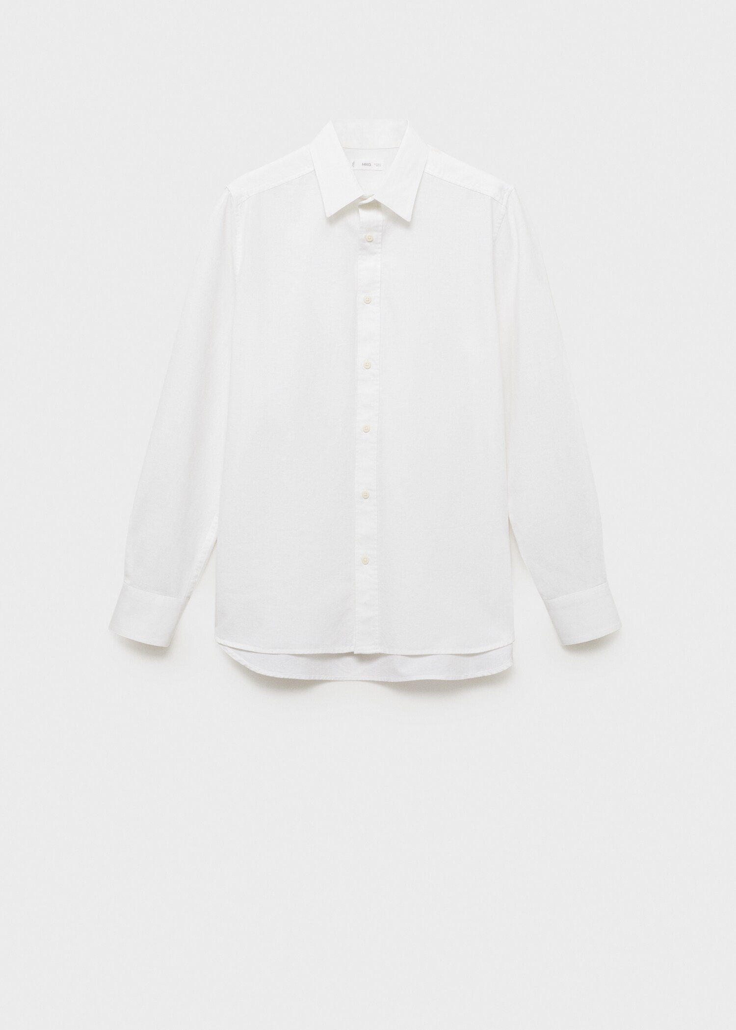 Linen oxford shirt - Article without model