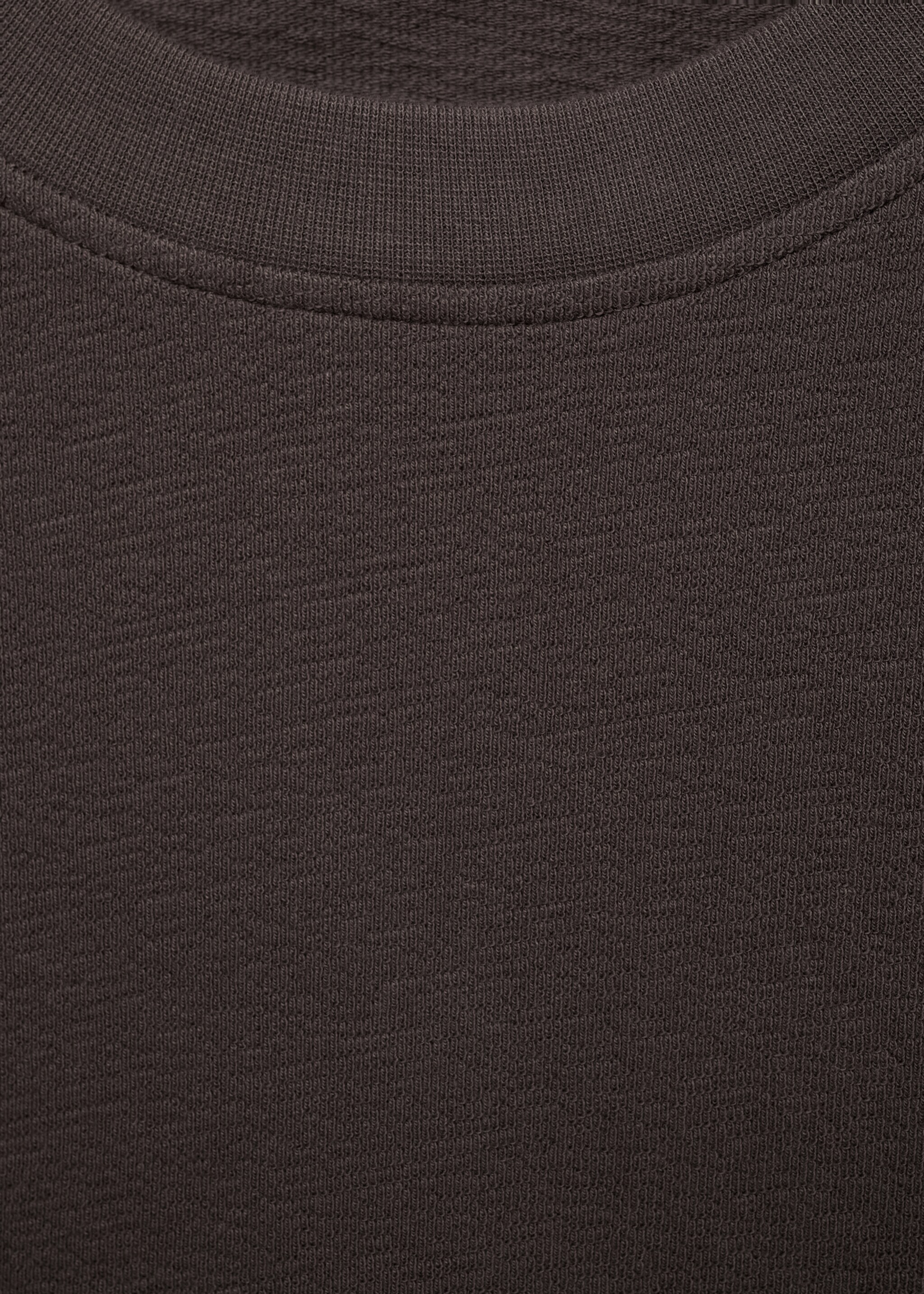 Relaxed fit t-shirt med struktur - Detaljer om artikeln 8