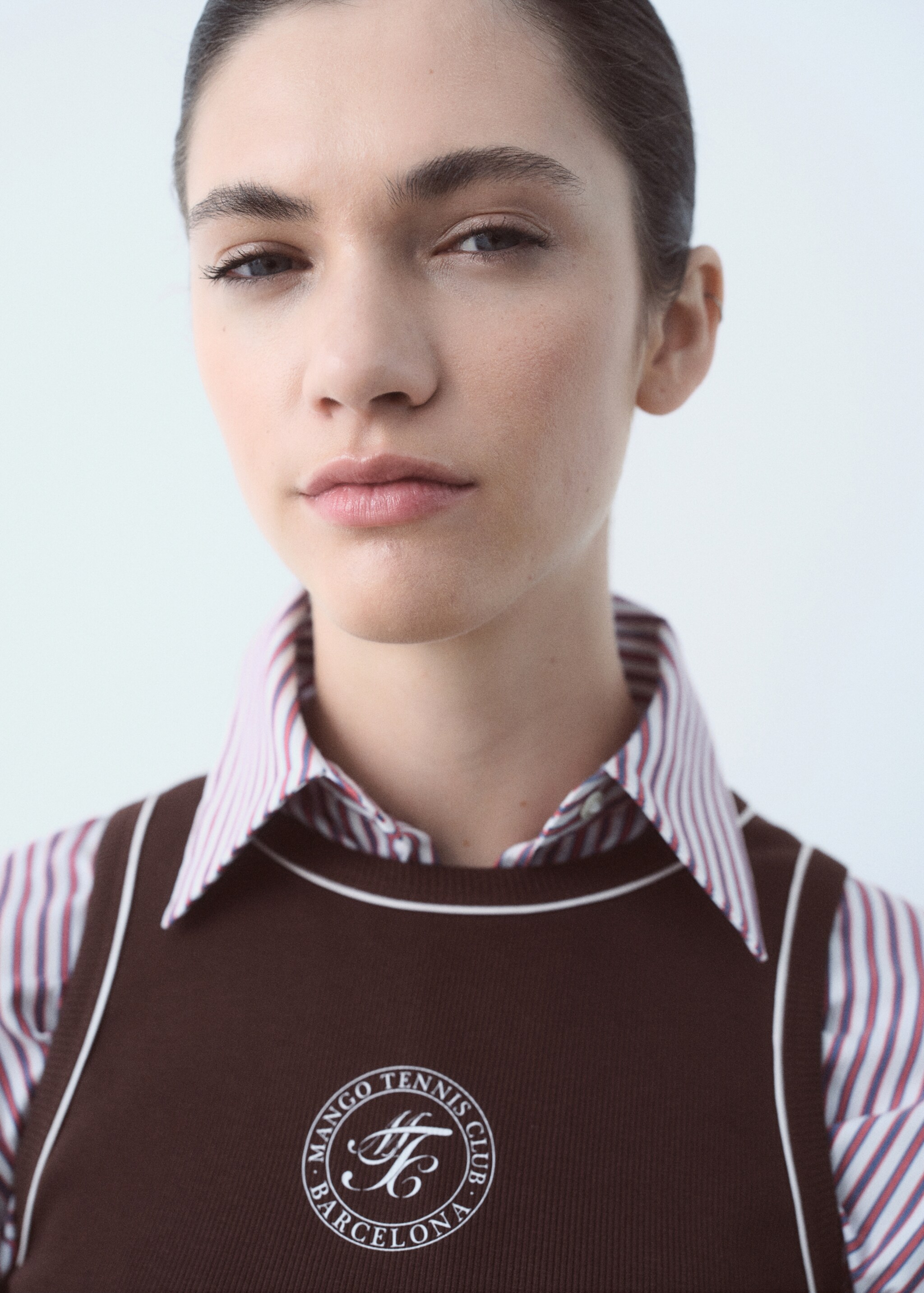 Cotton top with printed message - Details of the article 1