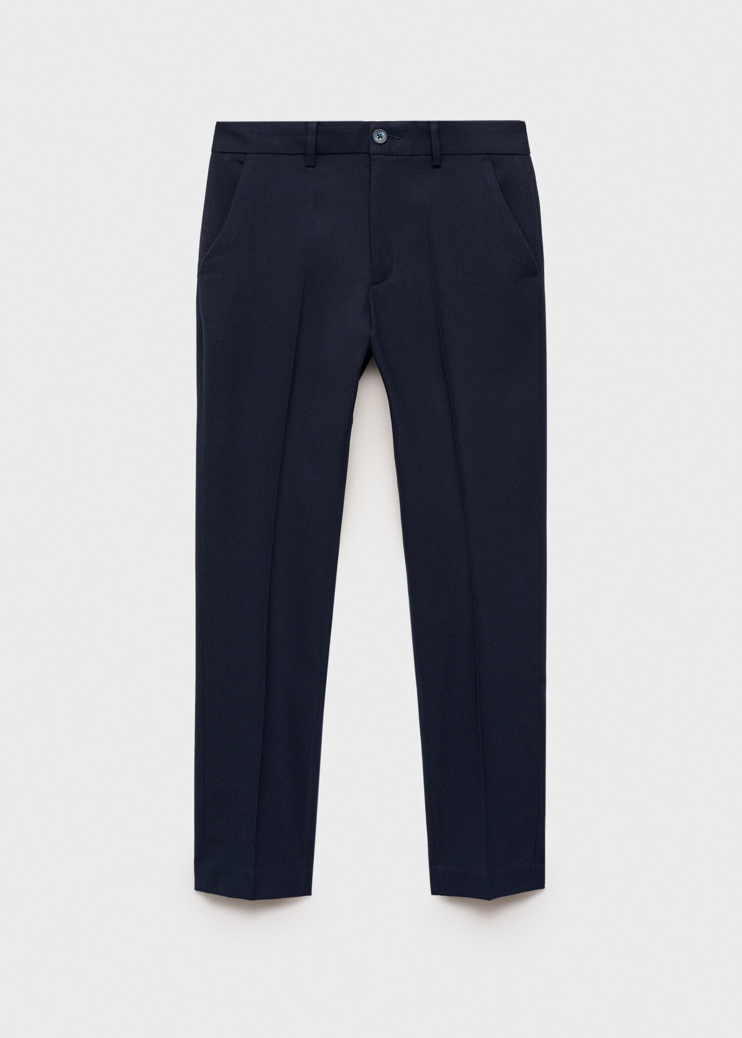 Pique suit trousers - Article without model