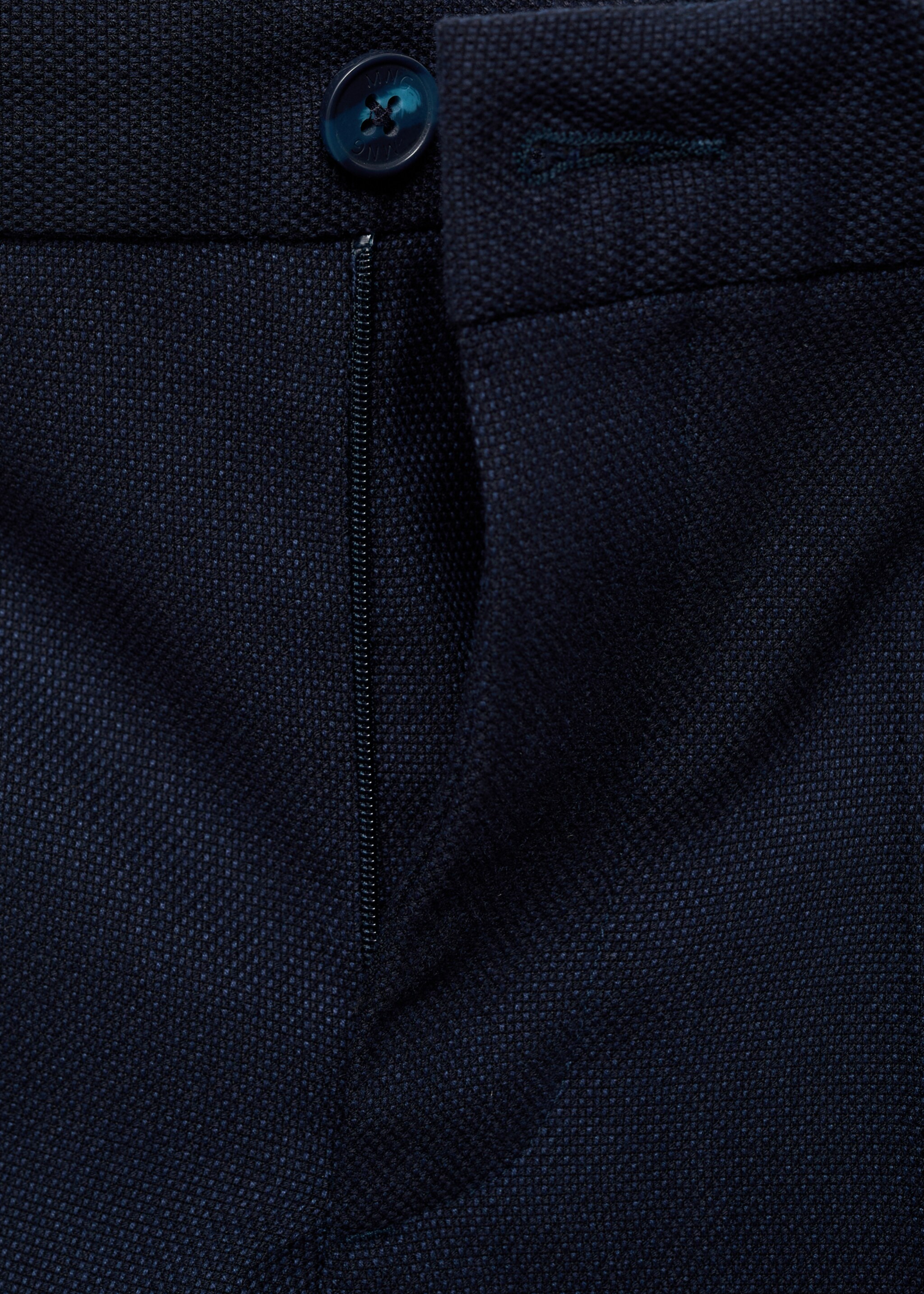 Pique suit trousers - Details of the article 8