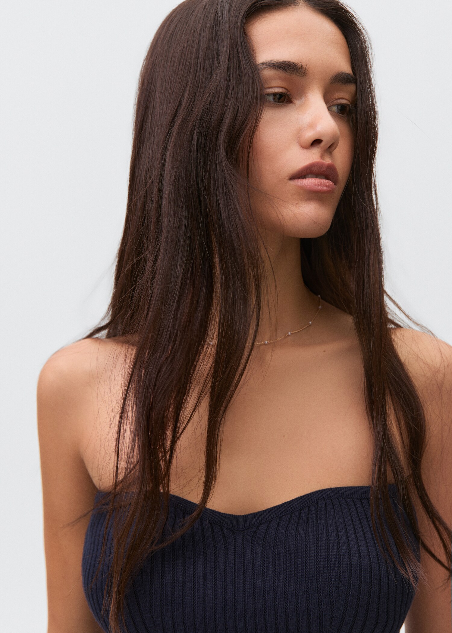 Top bustier maille - Détail de l'article 1