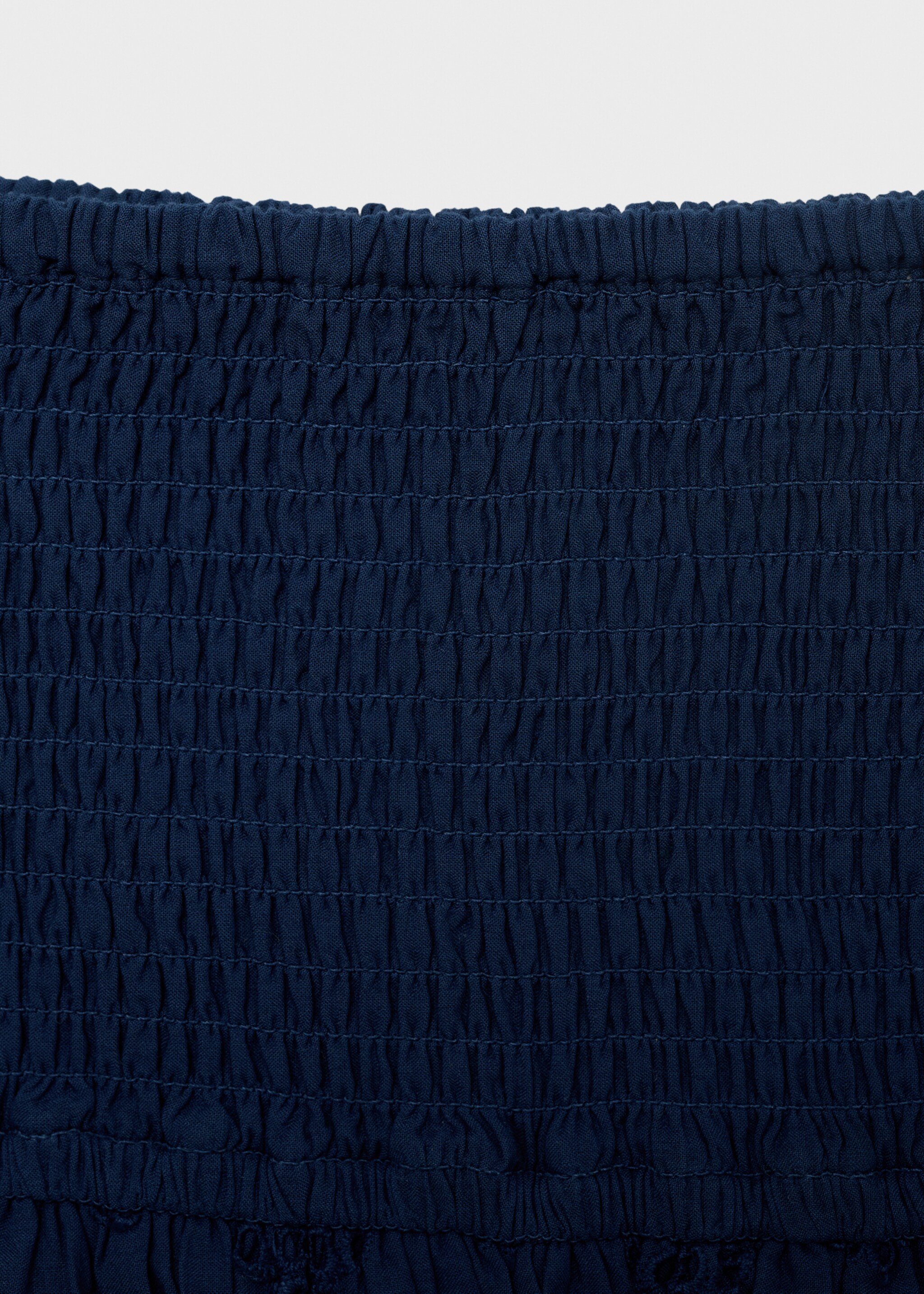 Swiss-embroidered ruffled skirt - Details of the article 0