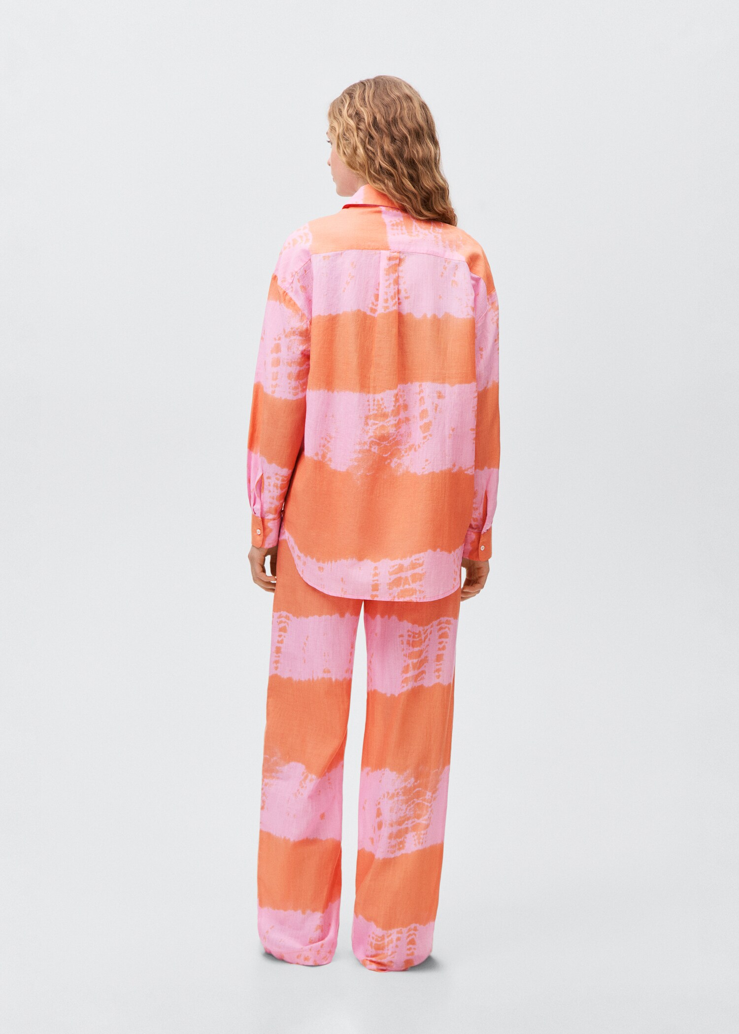 Camisa oversize estampada - Revers de l'article