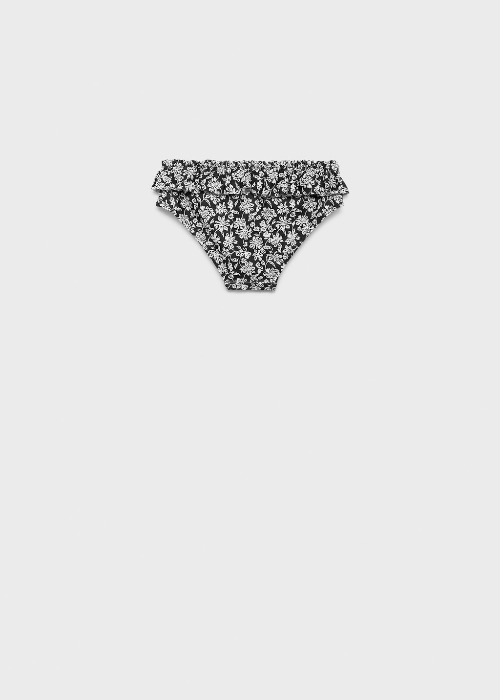 Printed bikini bottom