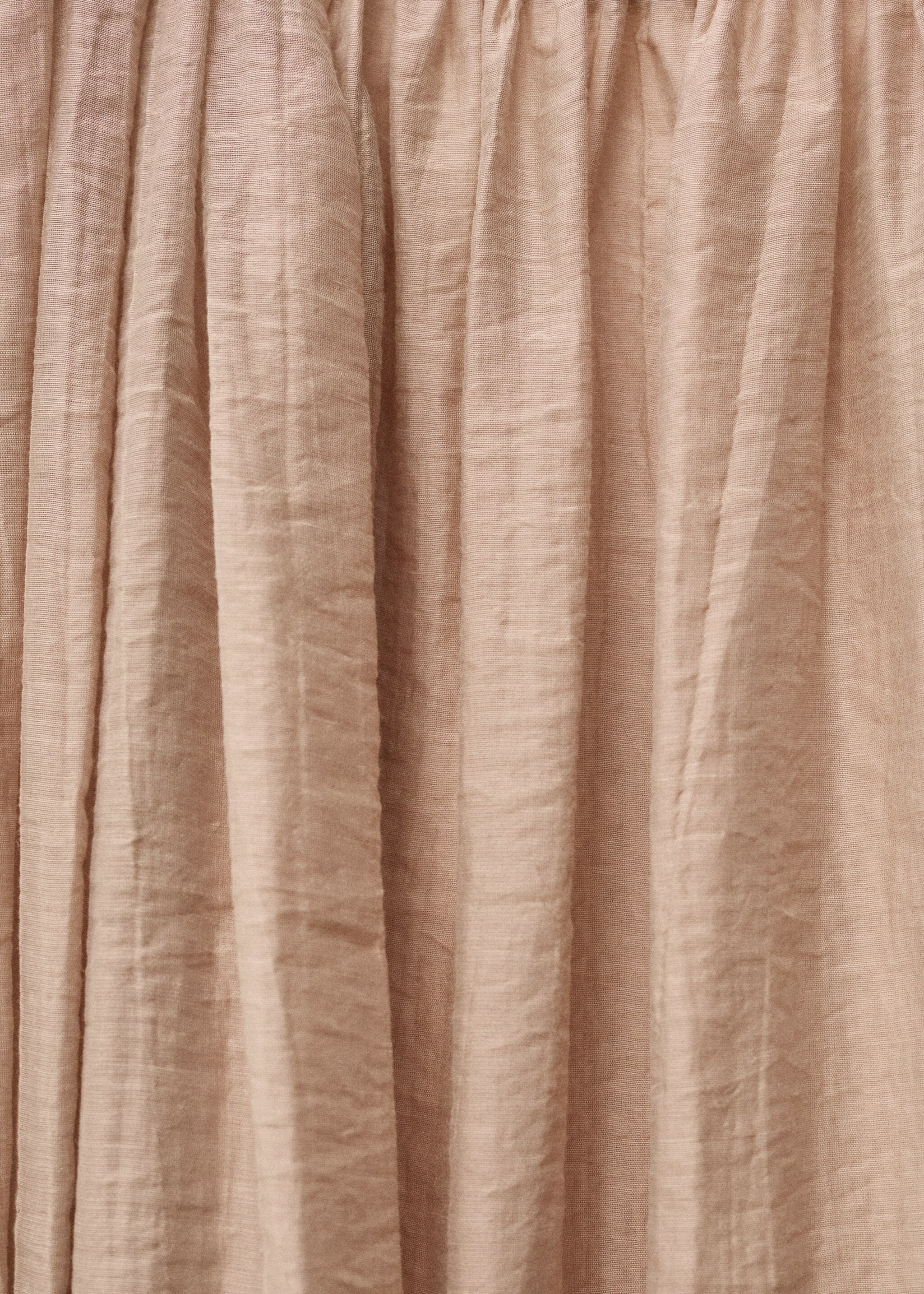 Gathered dress with puffed hem - Details of the article 8