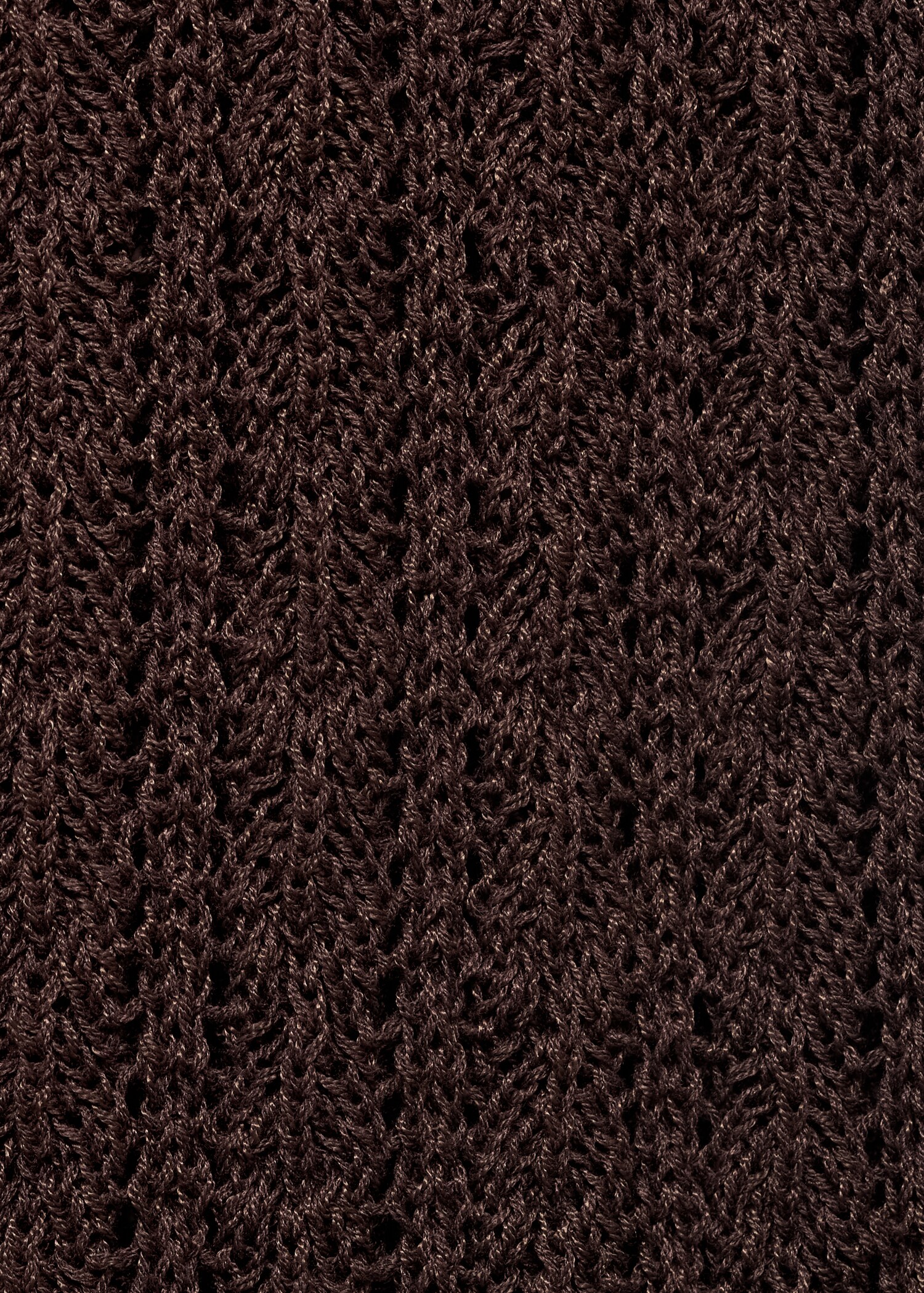 Pantalon droit maille côtelée - Détail de l'article 0