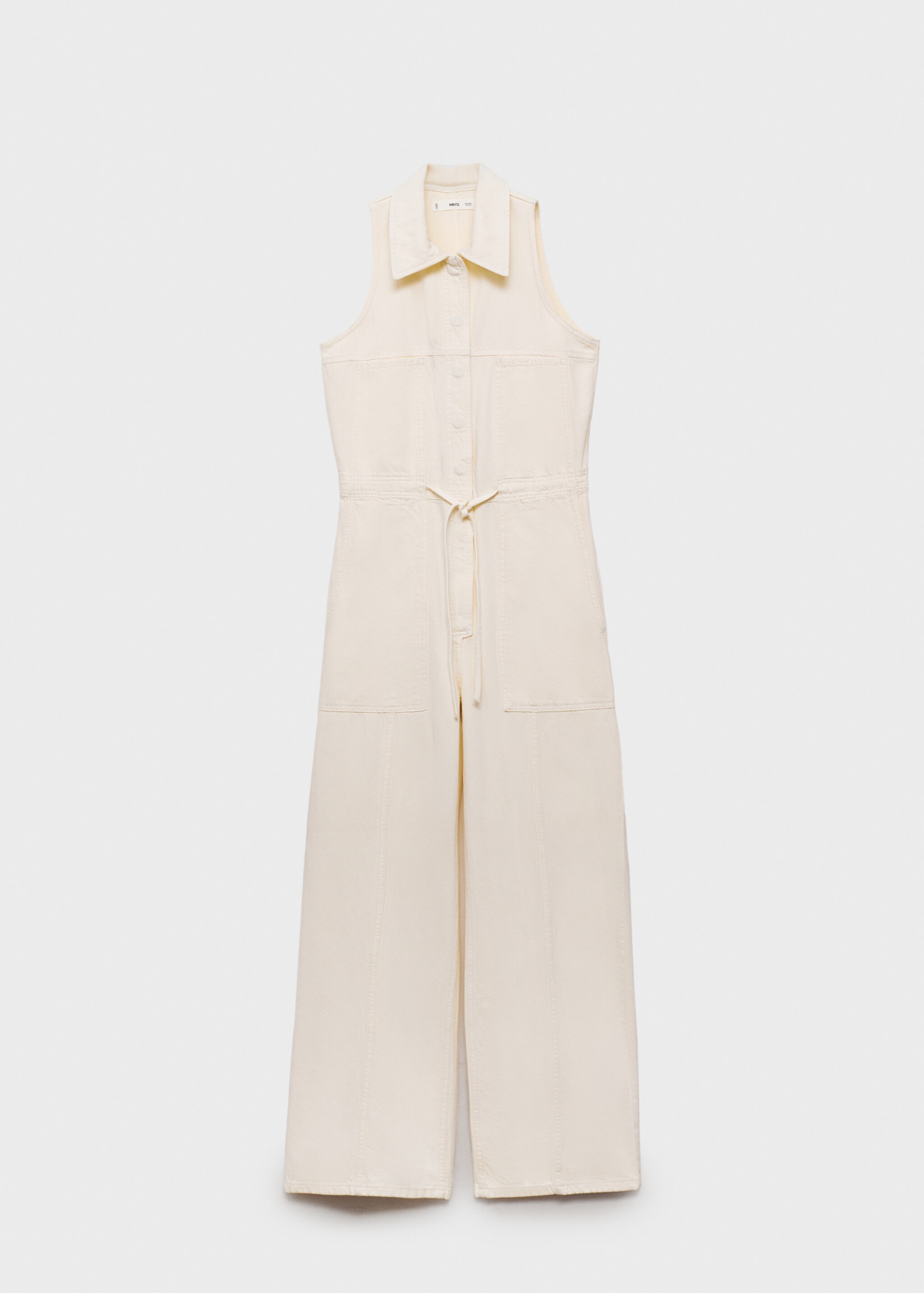 Long denim jumpsuit - Article without model