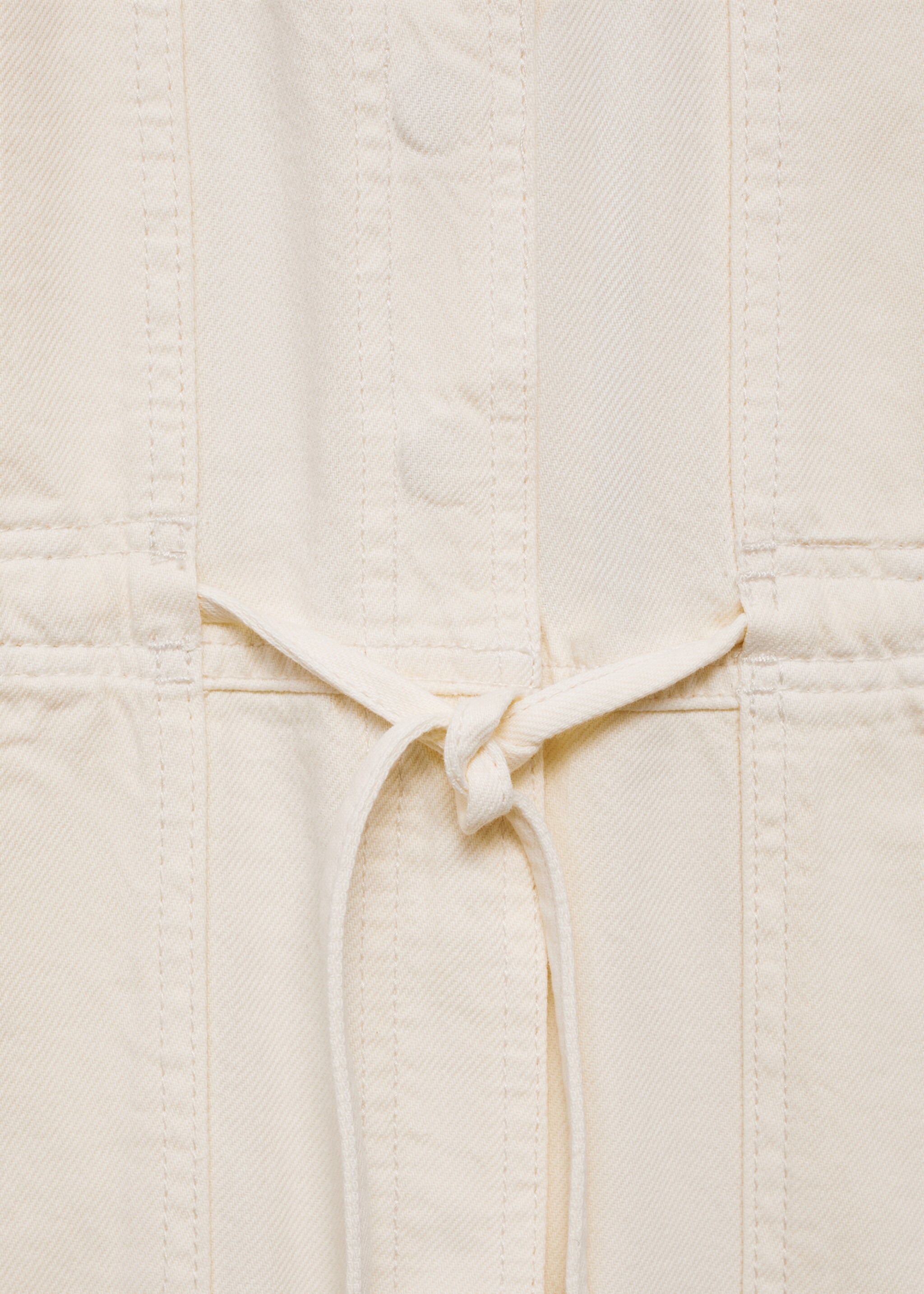Long denim jumpsuit - Details of the article 8