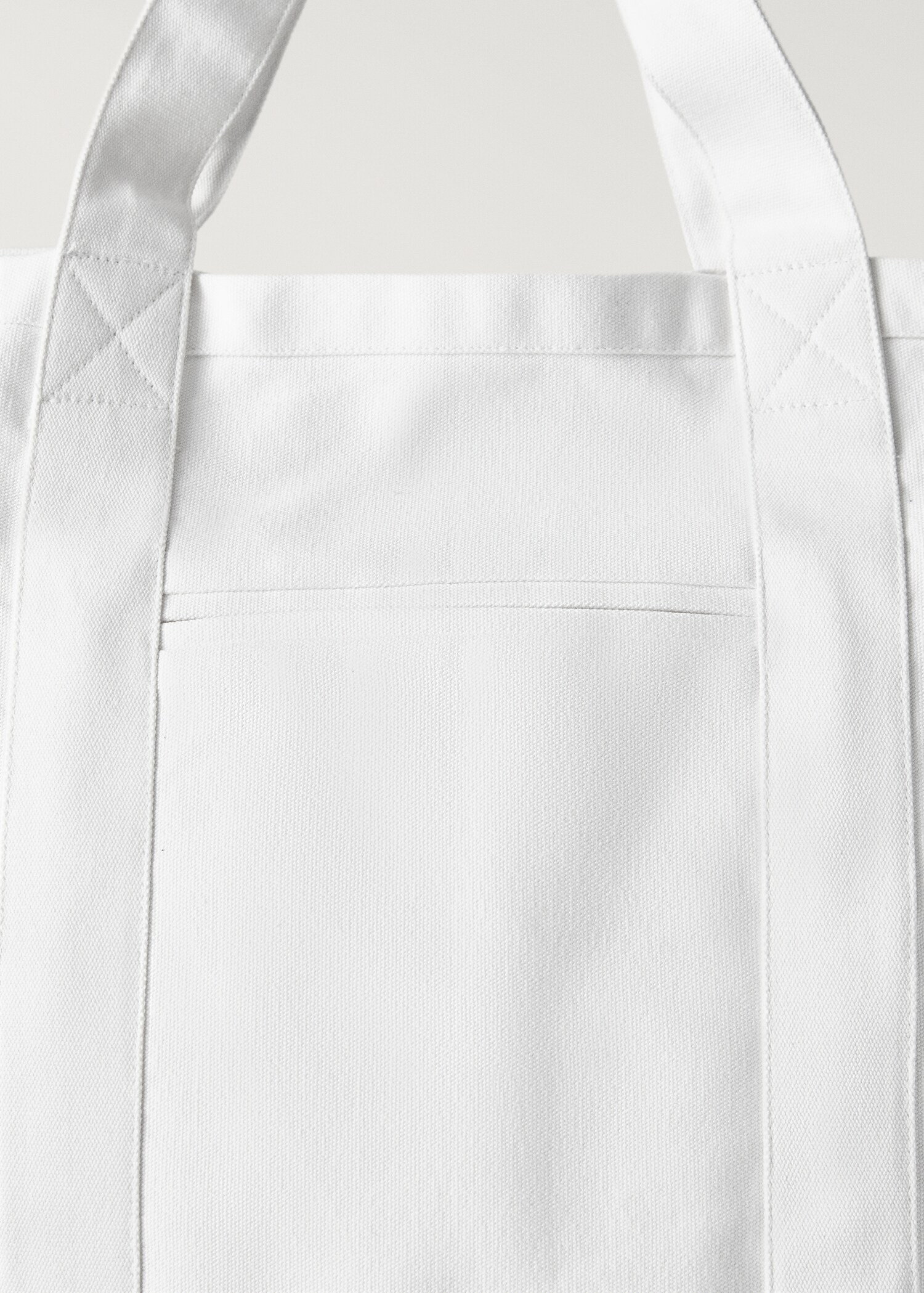 Plain cotton beach bag - Details of the article 2